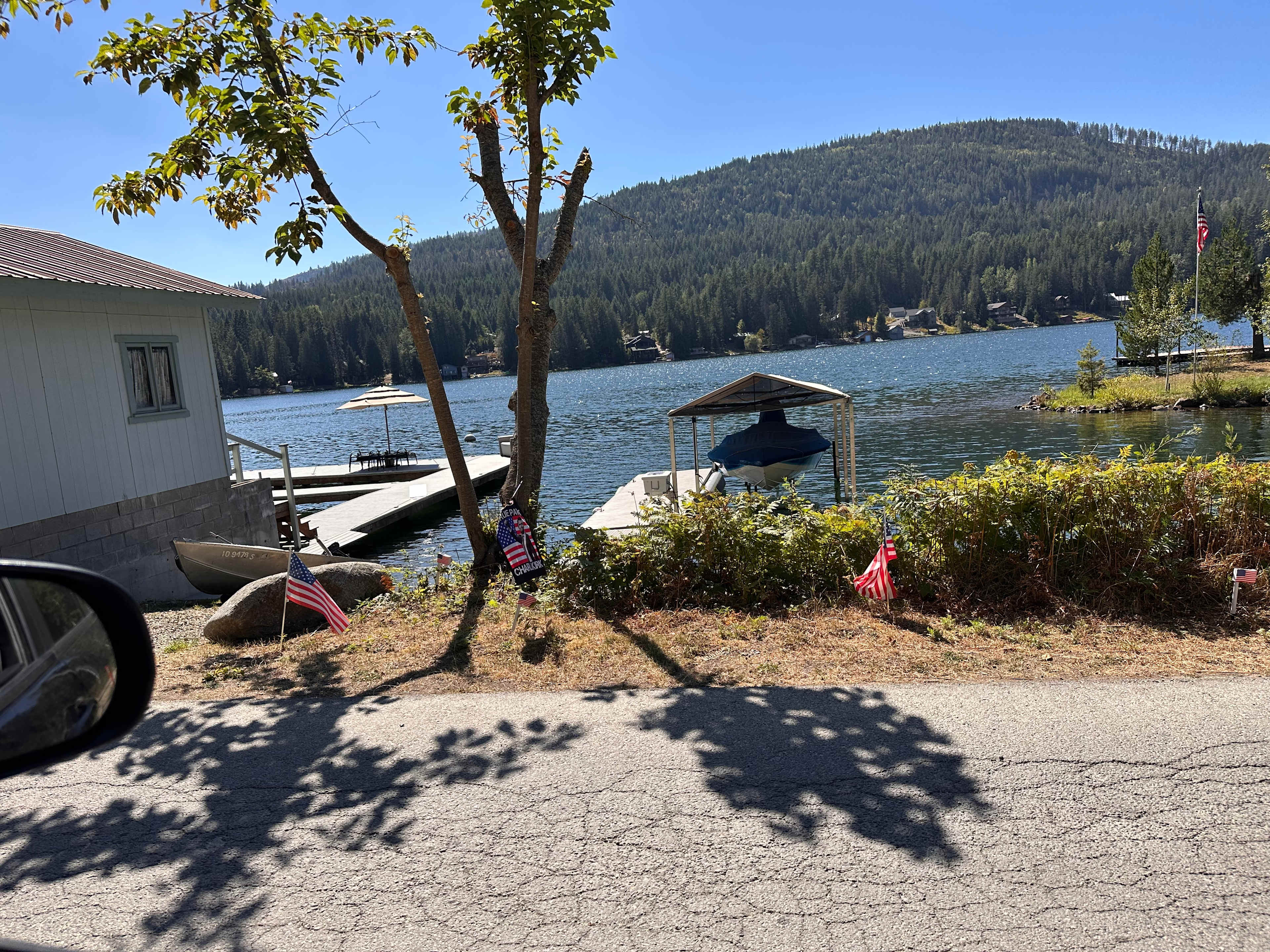 Water Front RV Sites With Dock