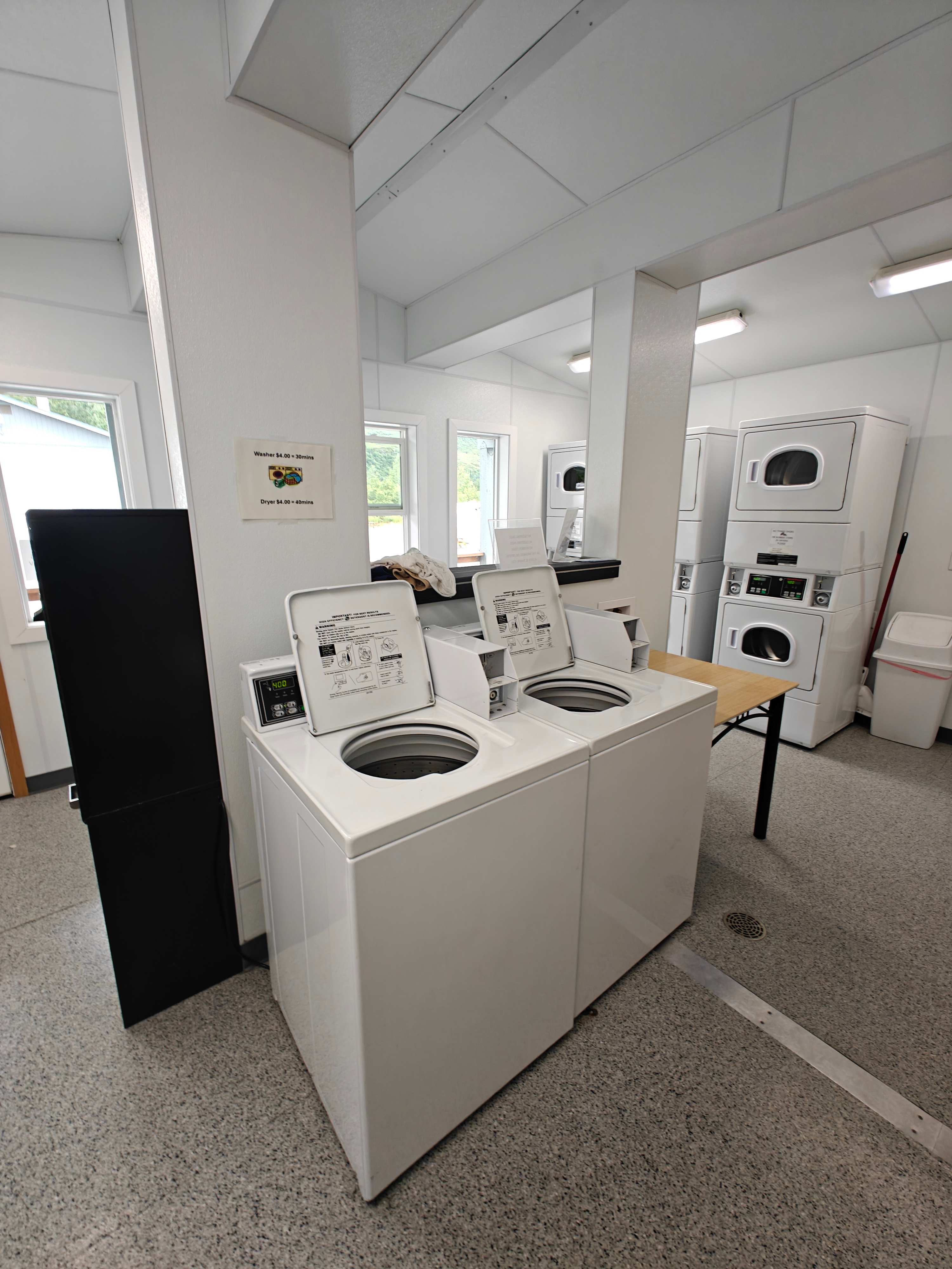 Very Clean Laundry Facilities