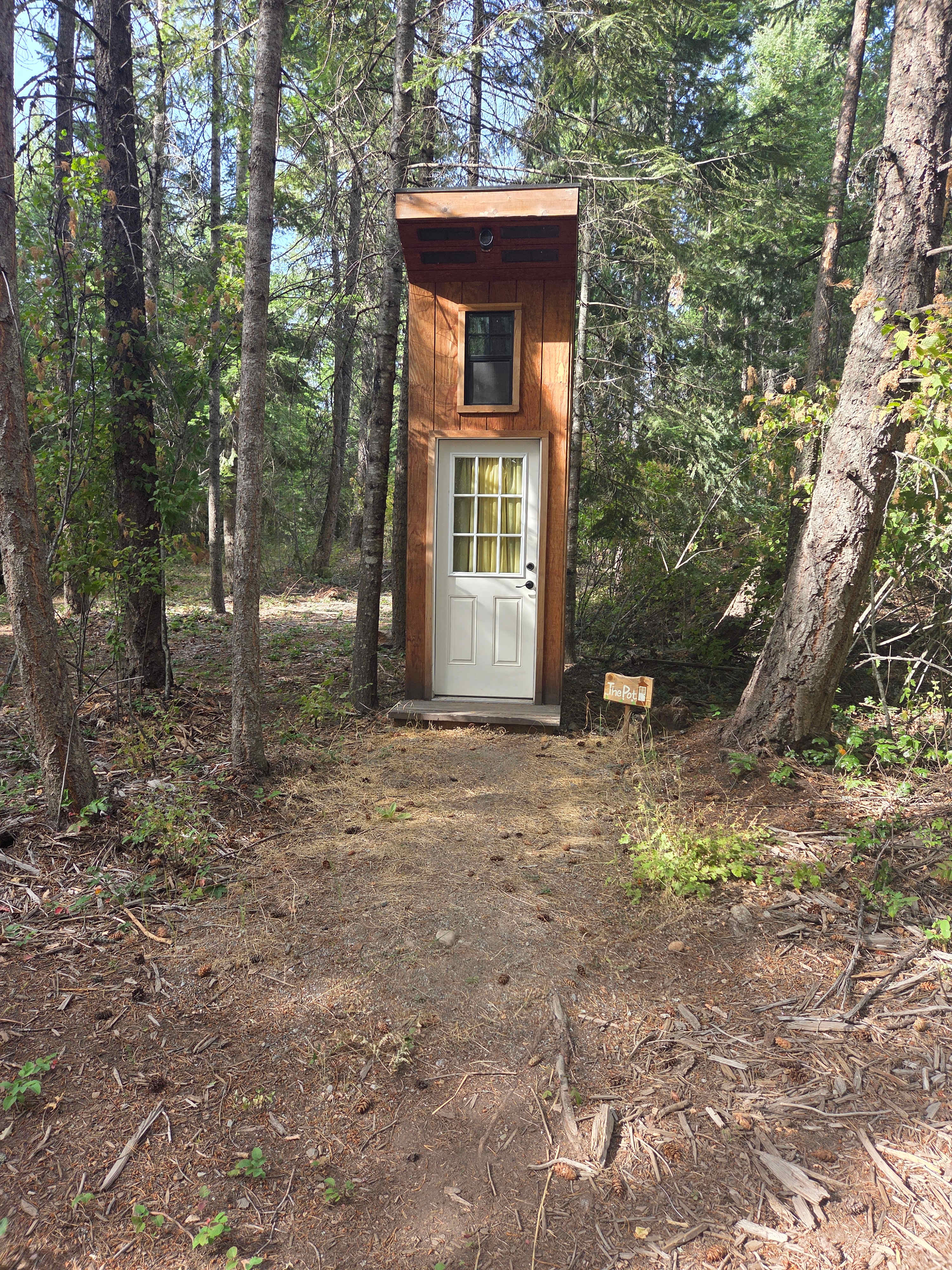 Coolest outhouse ever