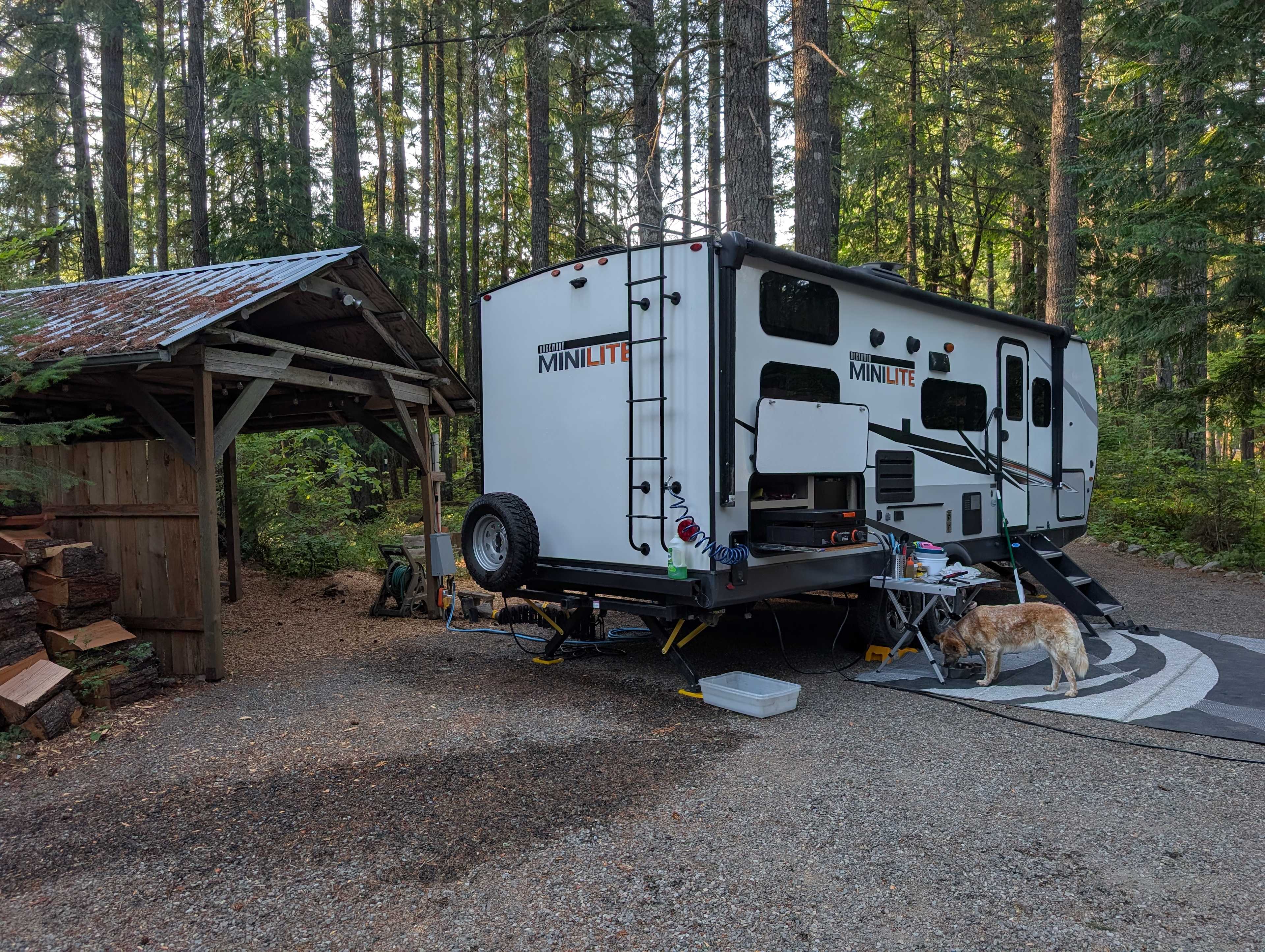 Mt. Rainier Private RV parking
