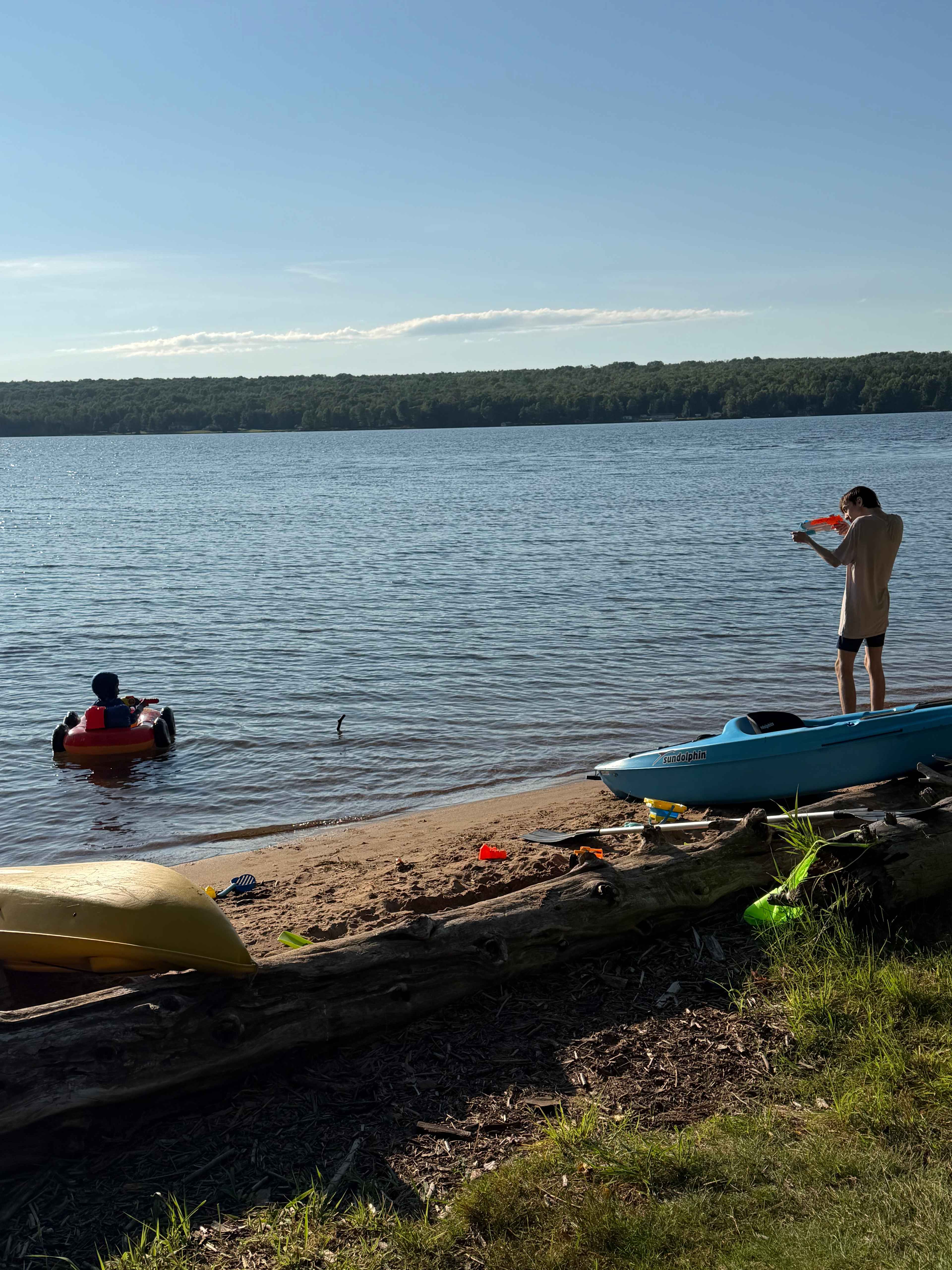 Private Wooded Camping on the Lake