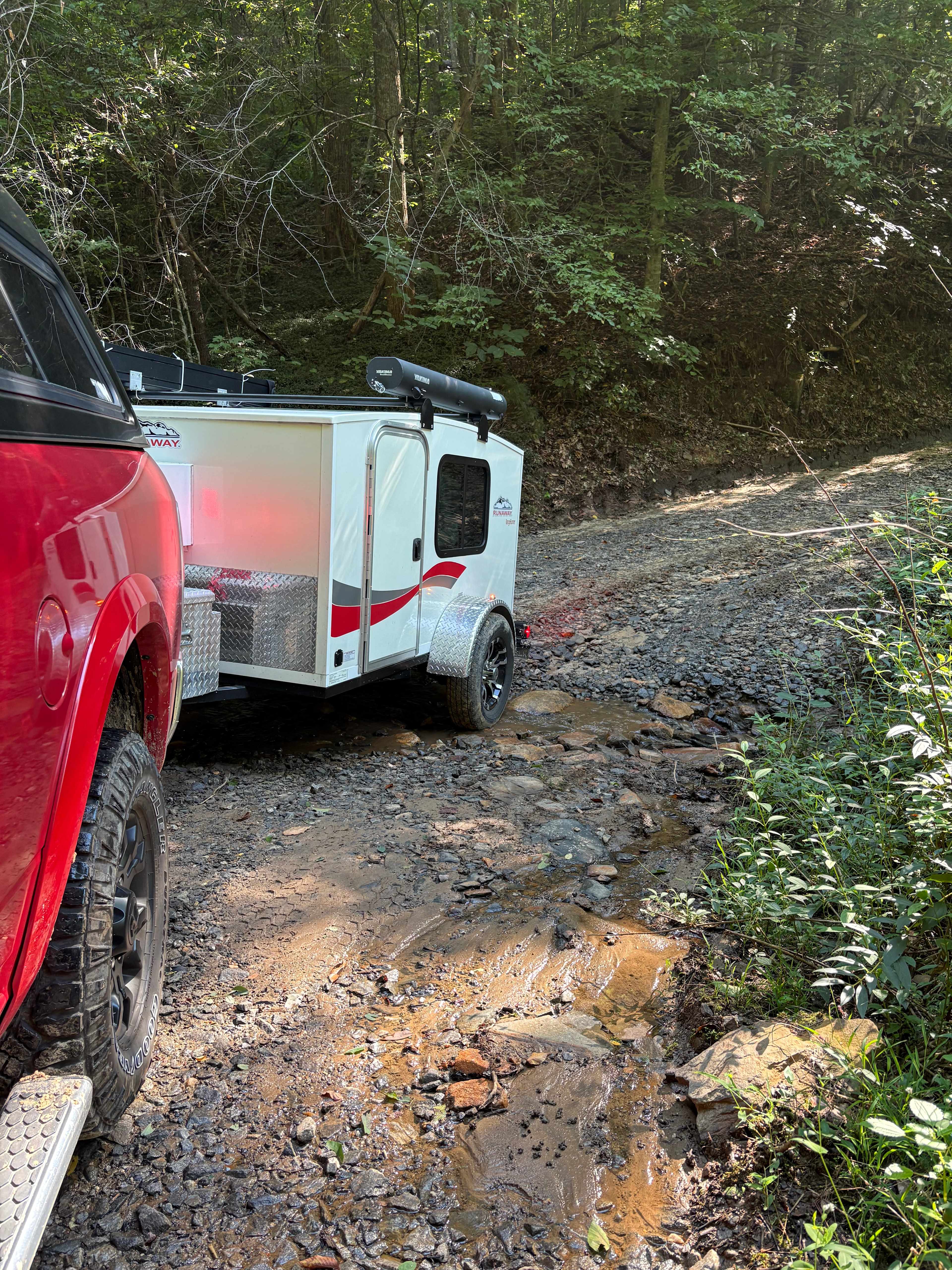 Coming down