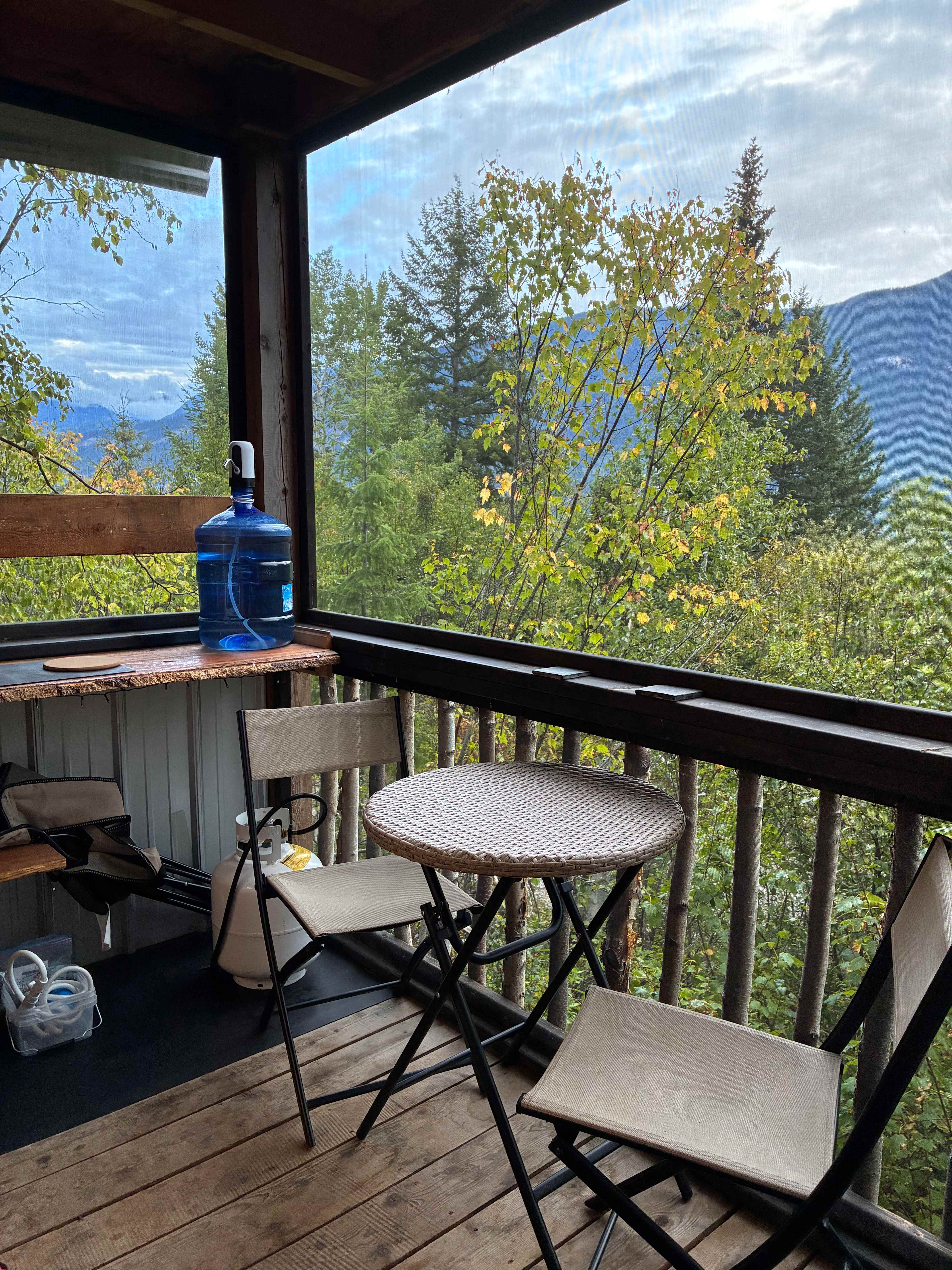 View from the porch