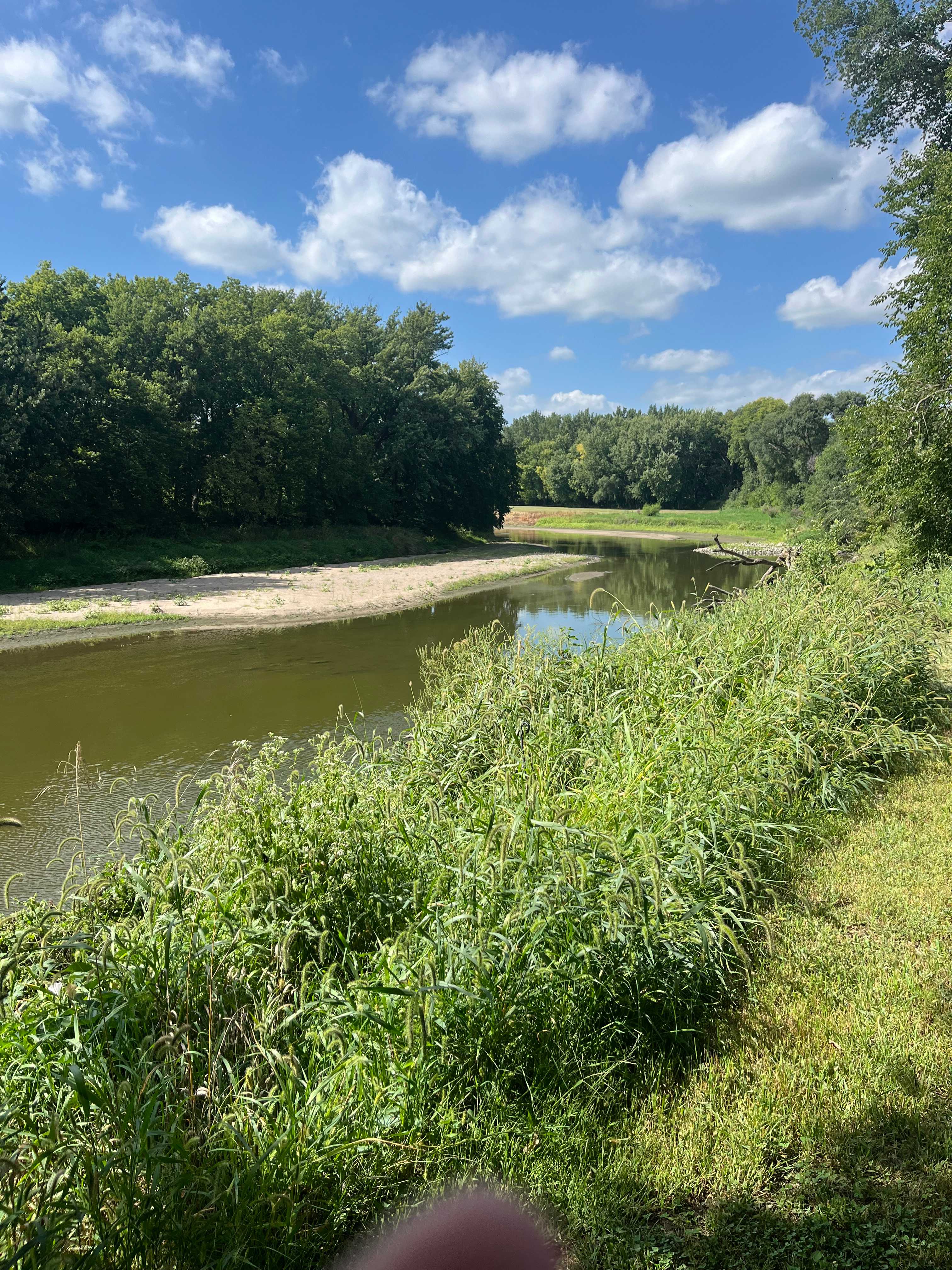 Tent camping on the Raccoon River