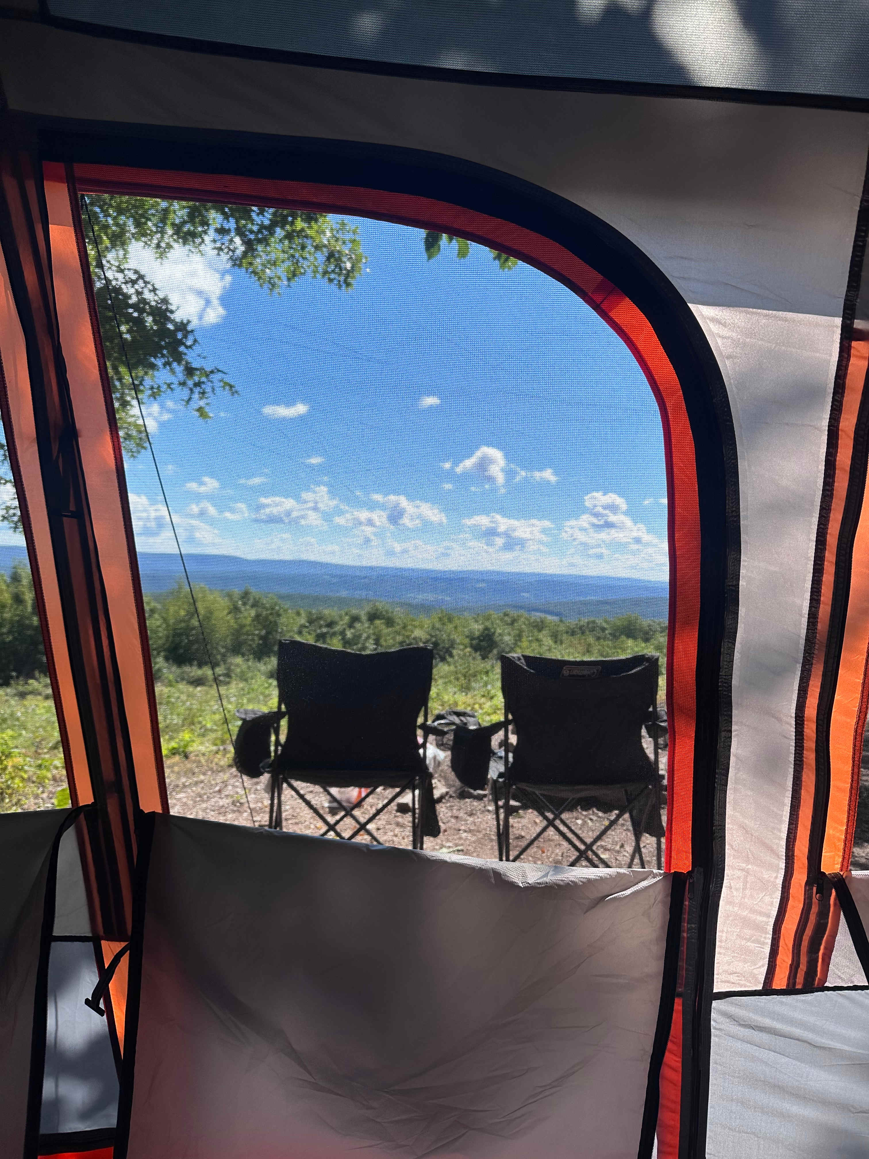 View from our tent