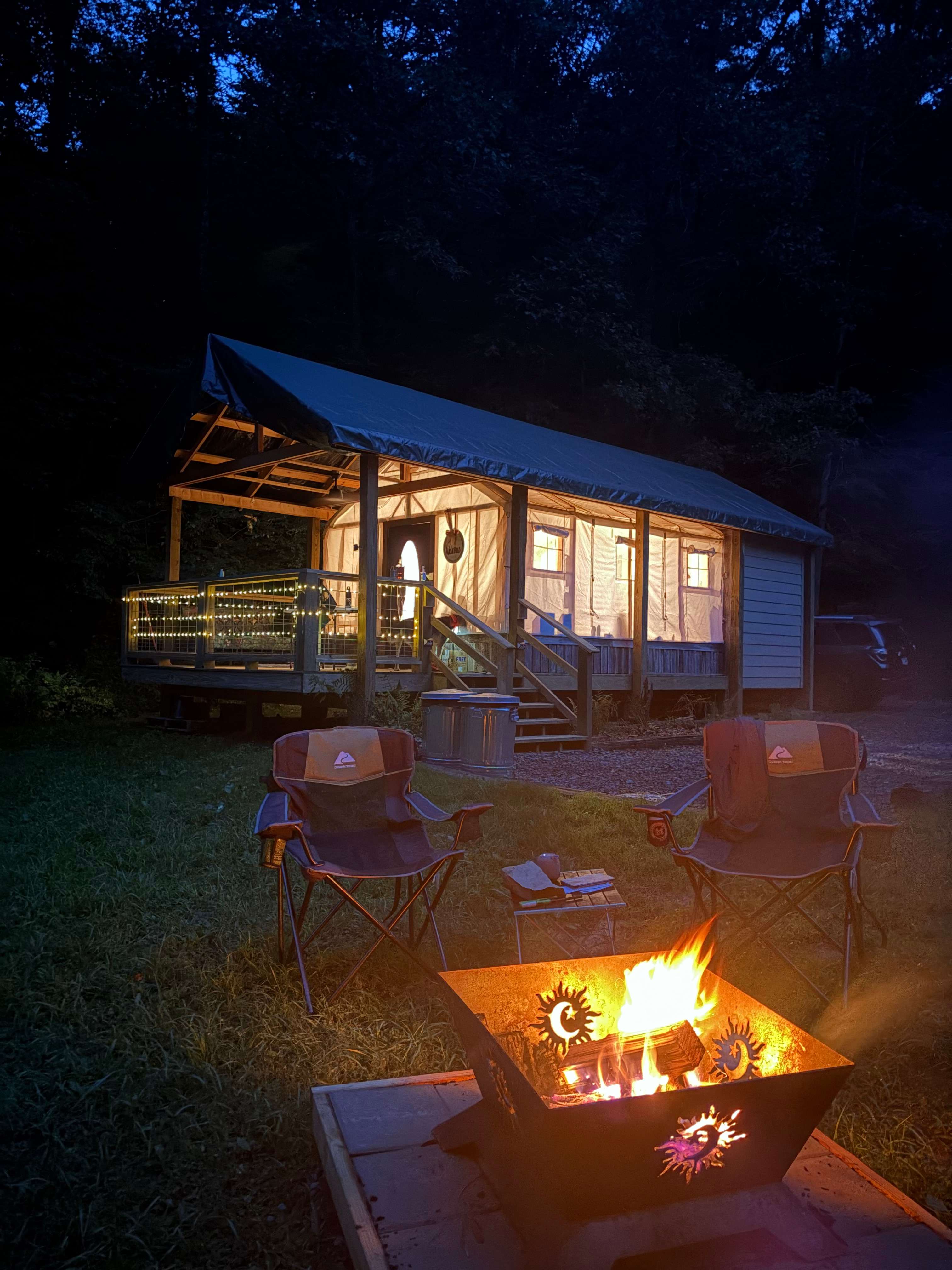 Whippoorwill Cove Glamping Tent