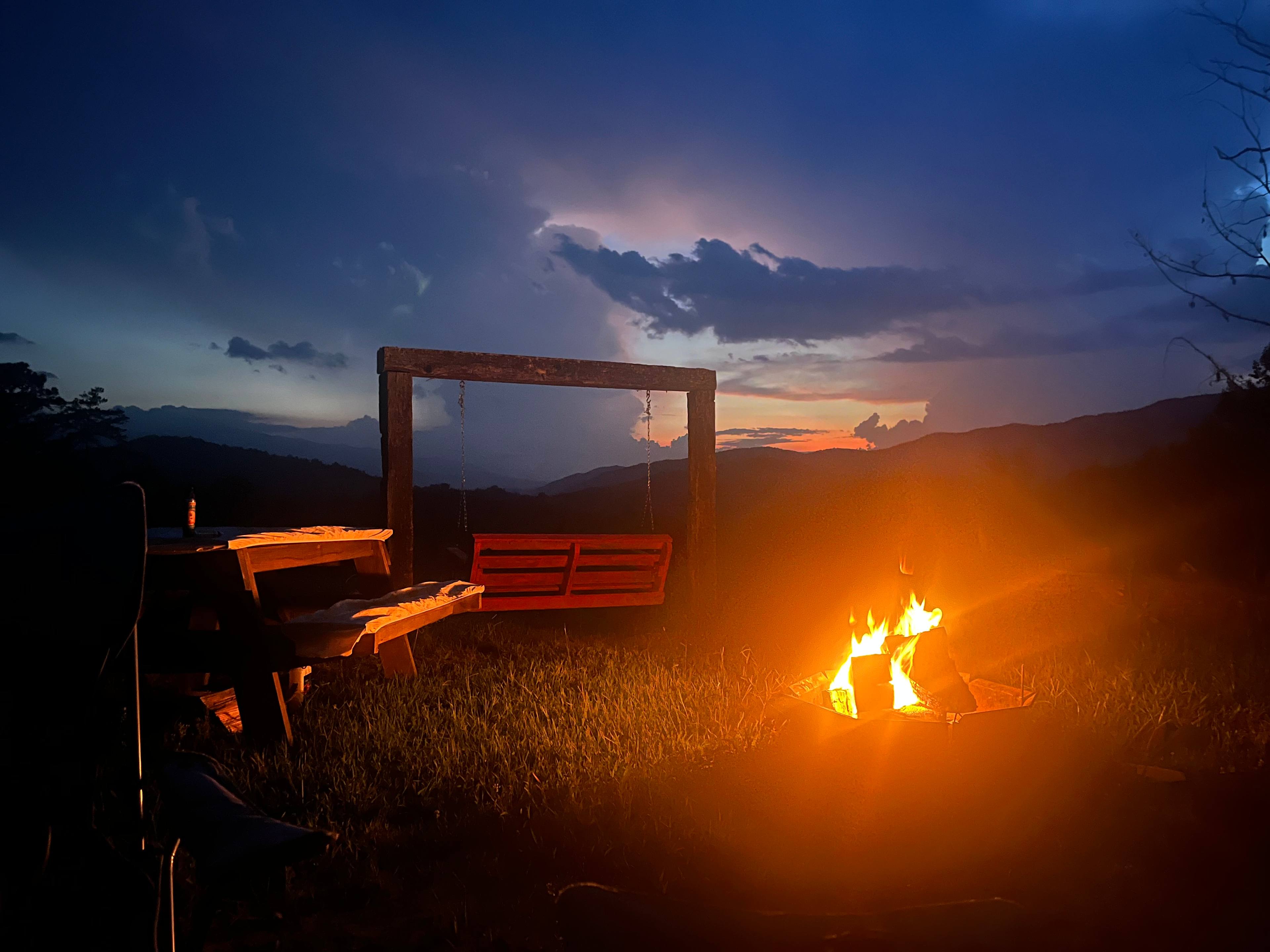 Sunset Ridge in the Smoky Mountains