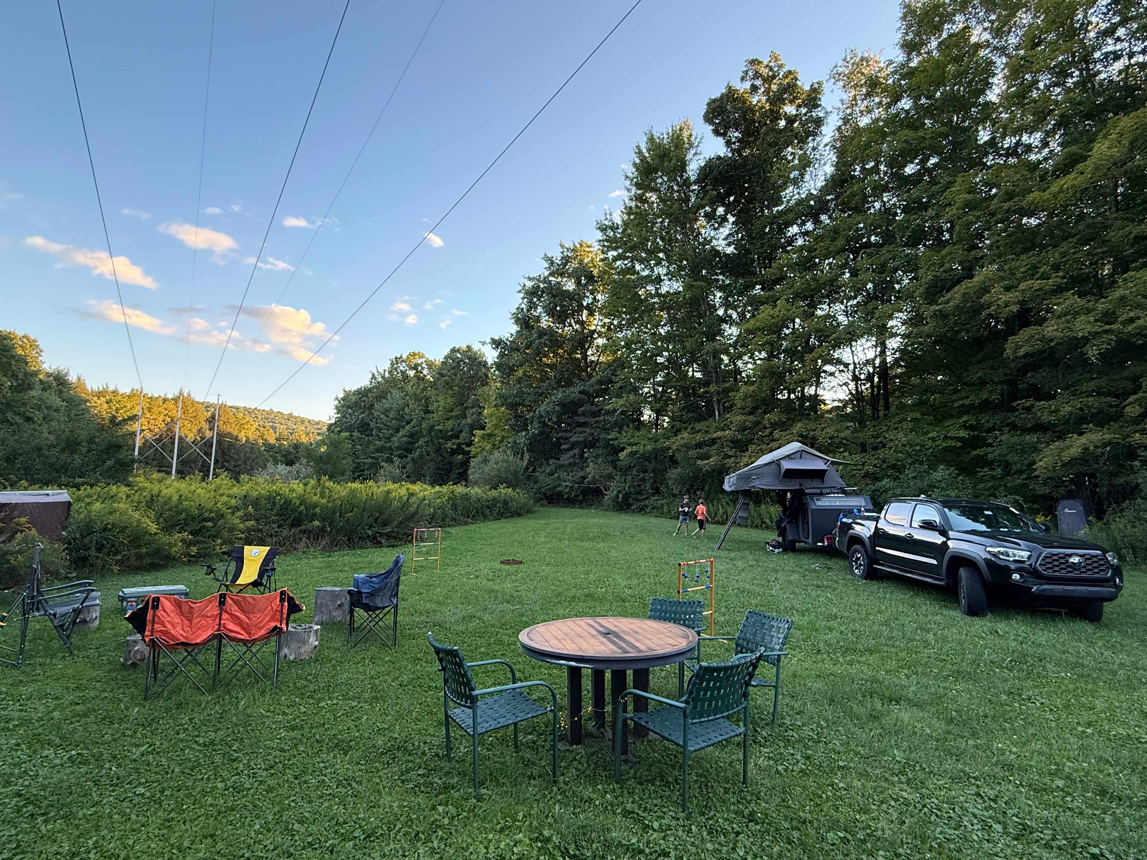 HUGE campsite!