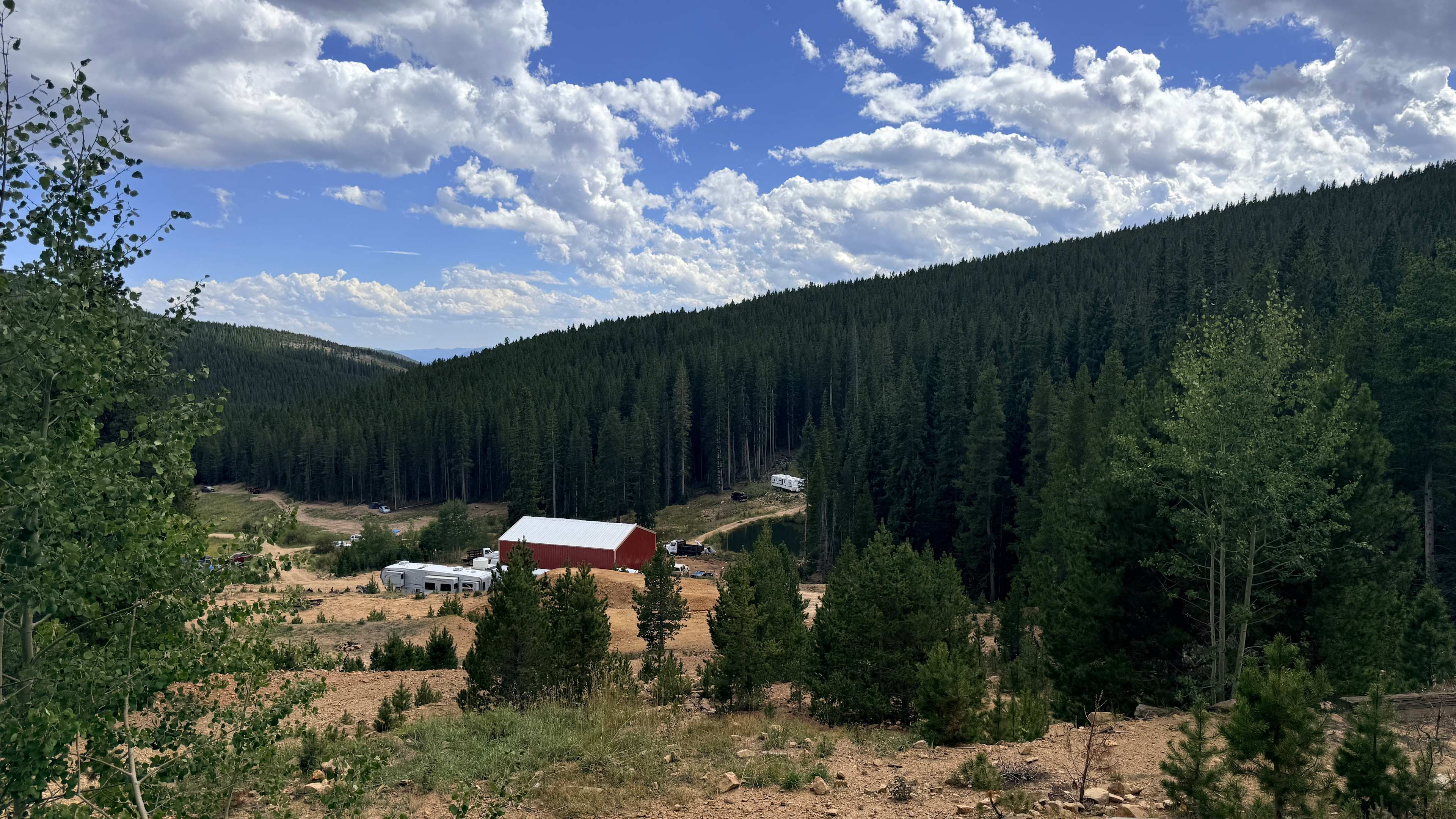 The view from site 16!