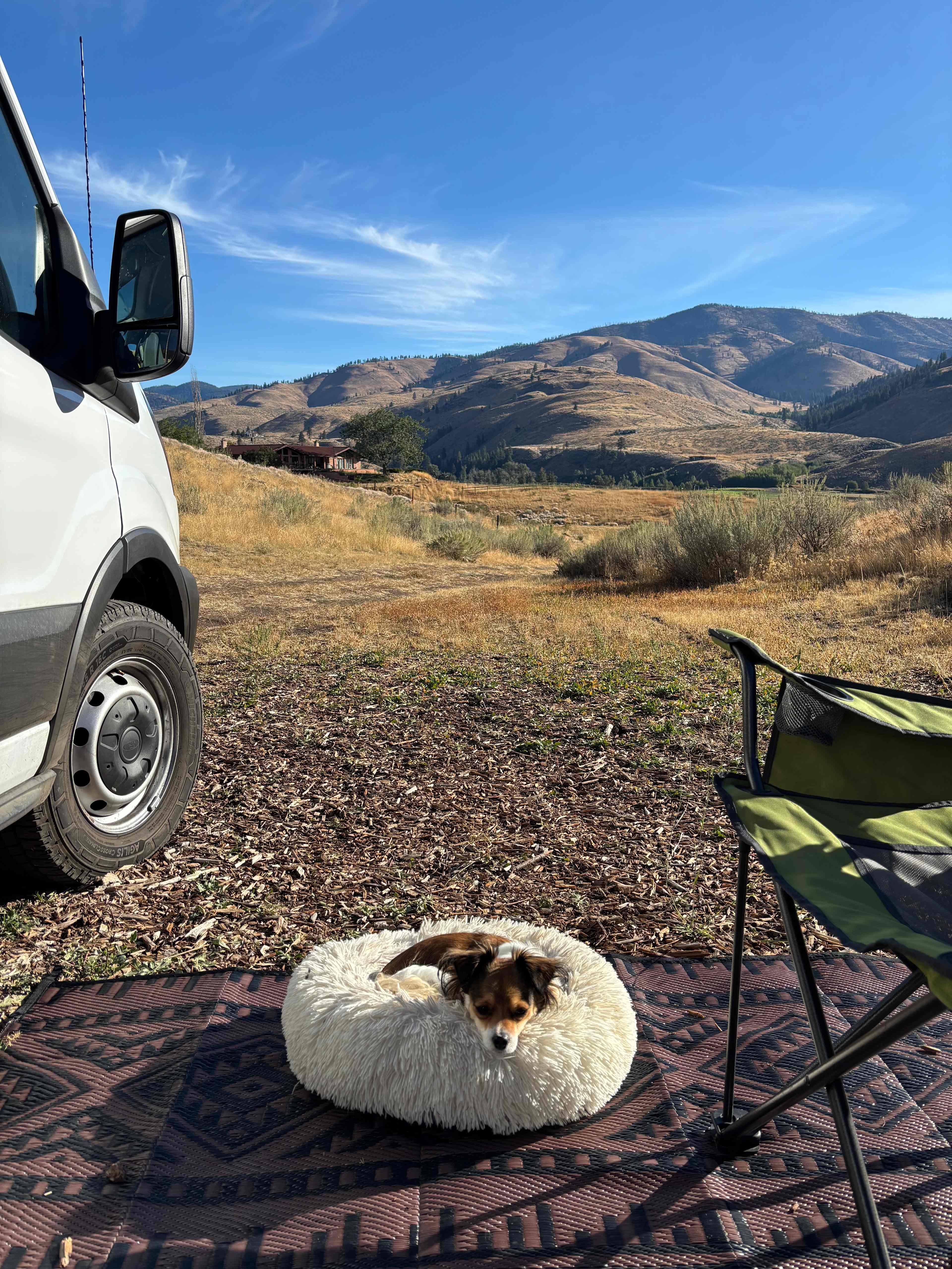 Secluded Hillside Camp