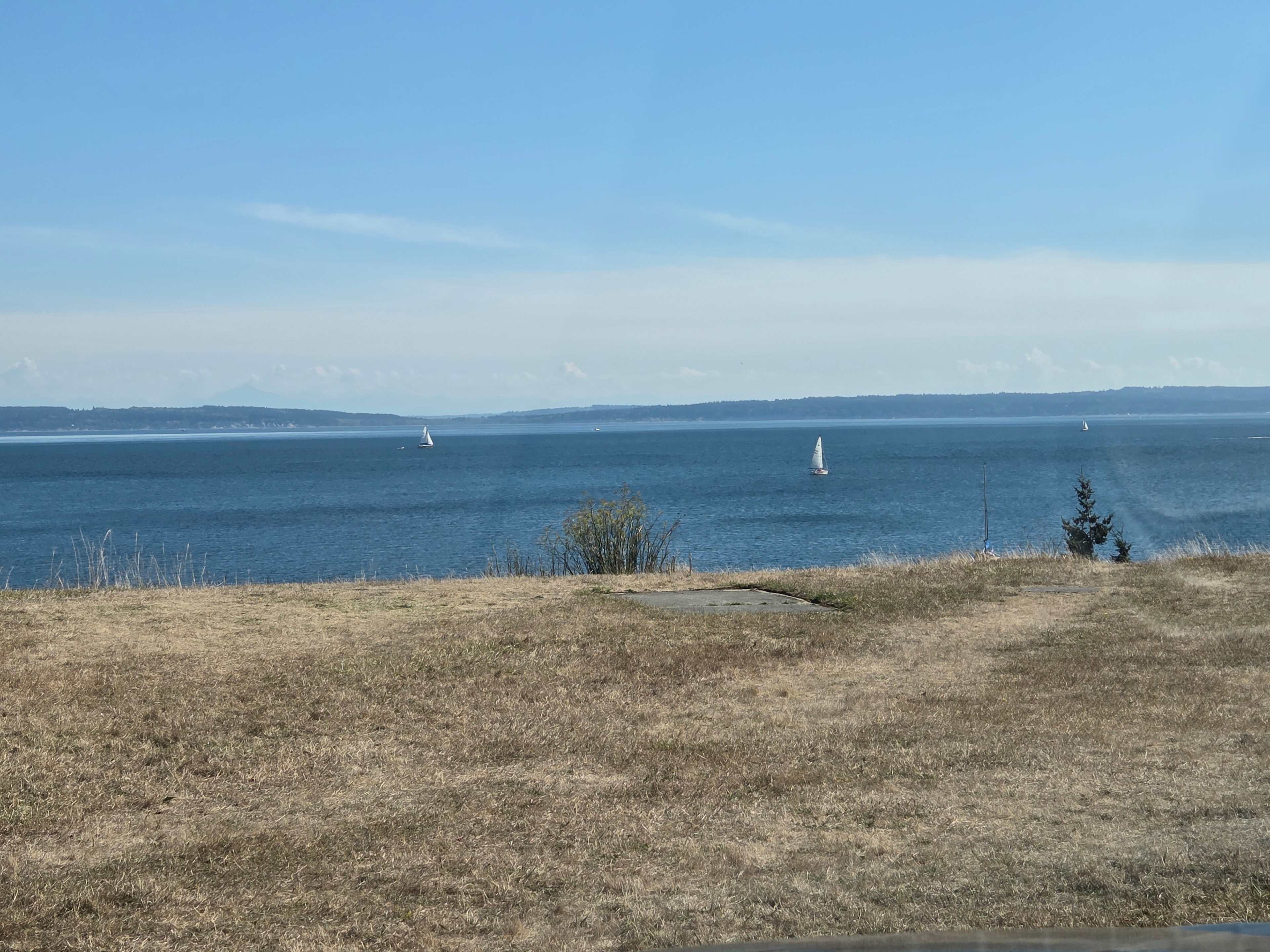 Nearby the water