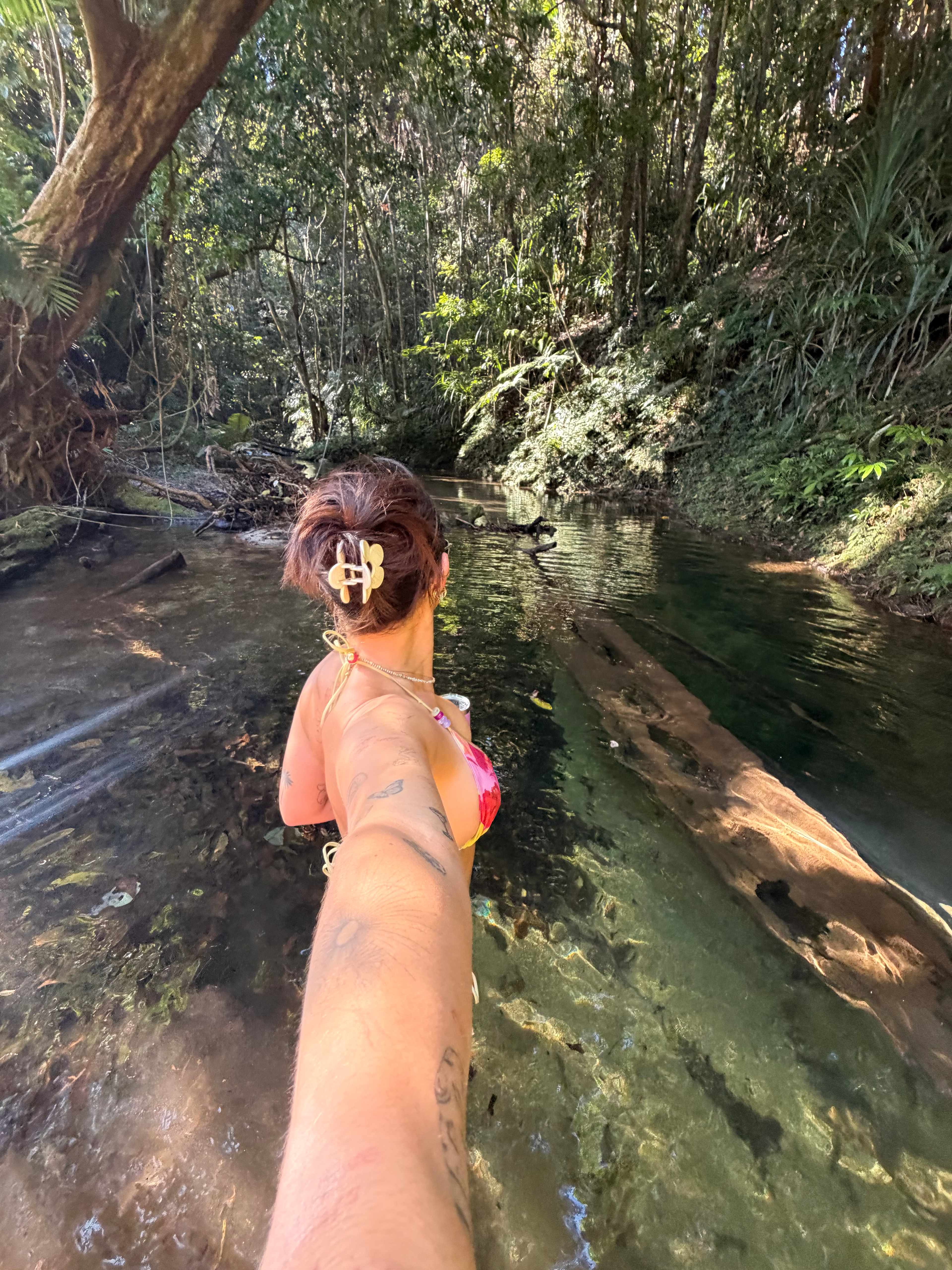 Private Creek at camp 