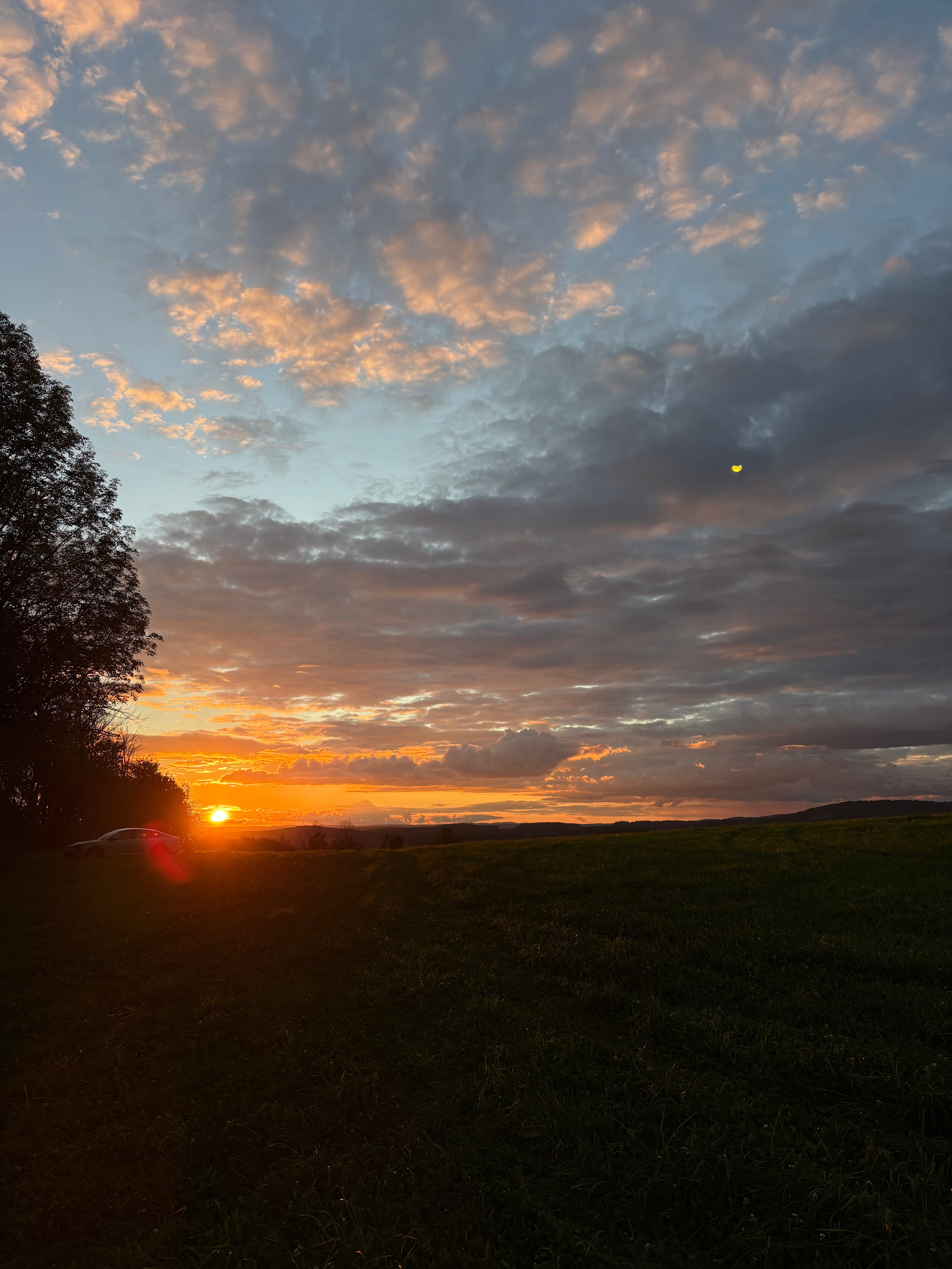 Wahl Dairy Farm.  Hilltop Campsite