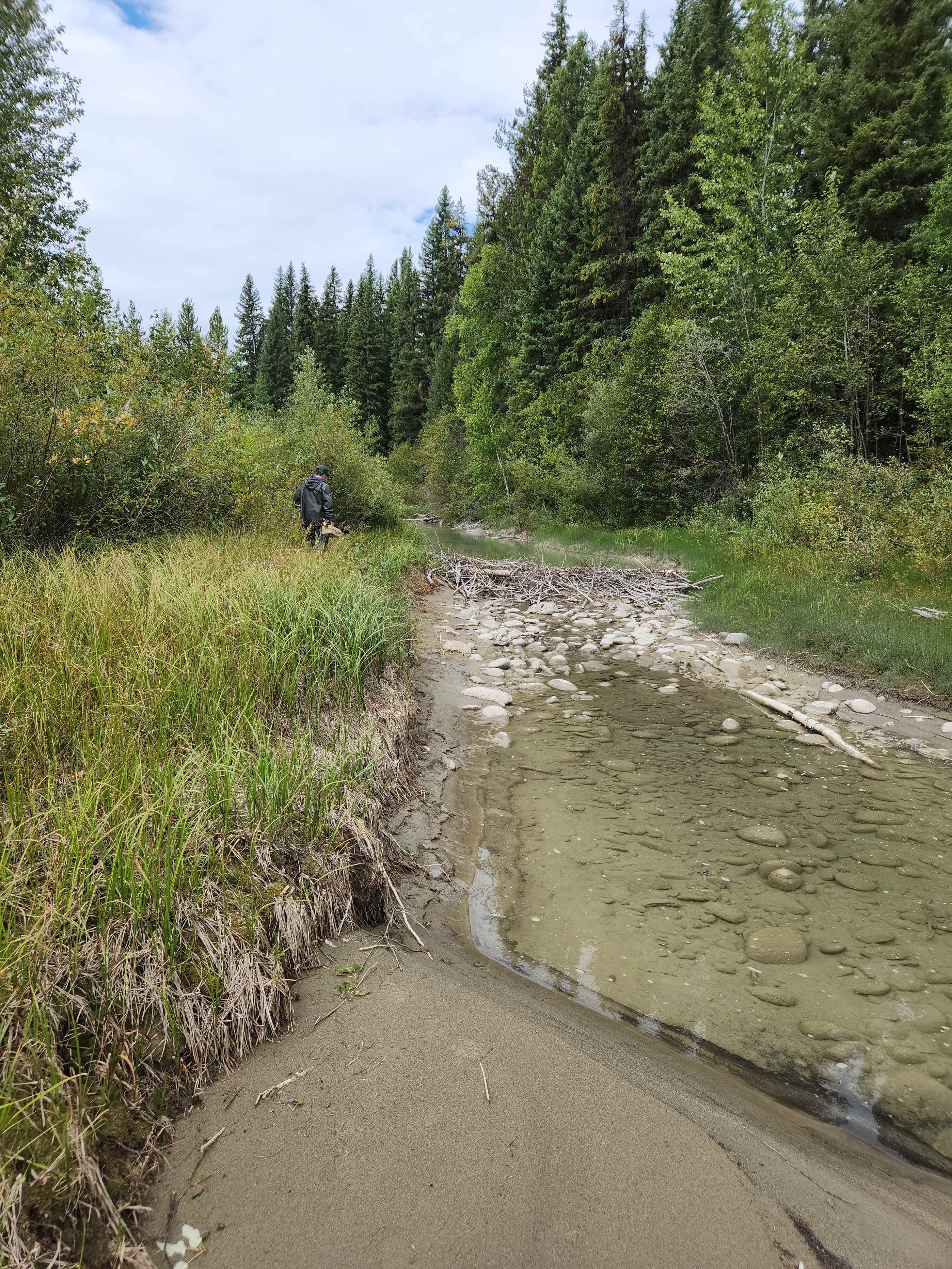 fall, low water, great for wandering