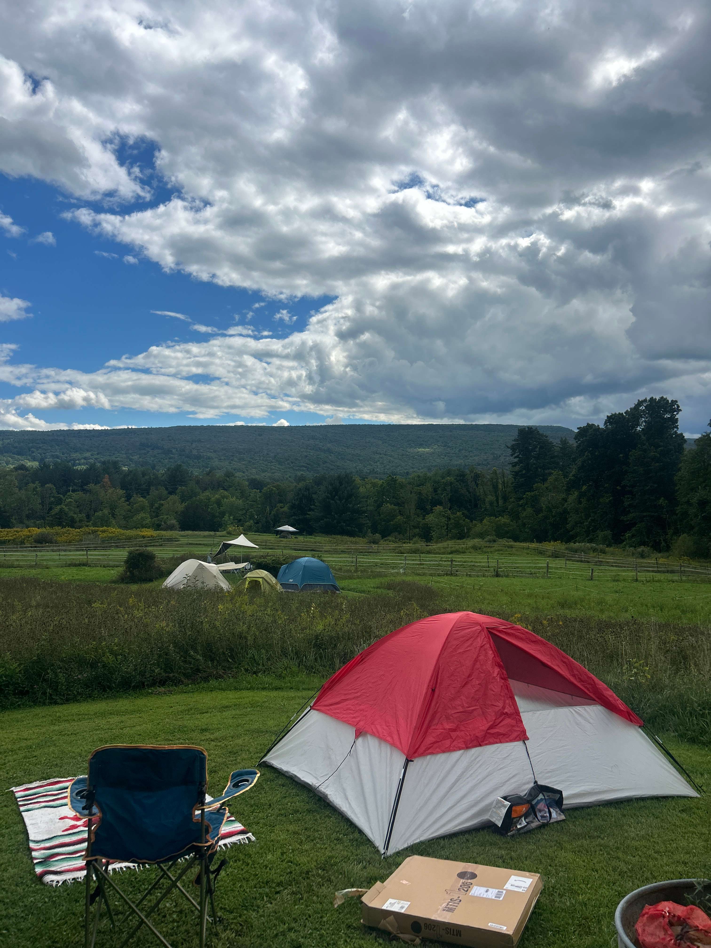 Gunx Camping On A Horse Farm!