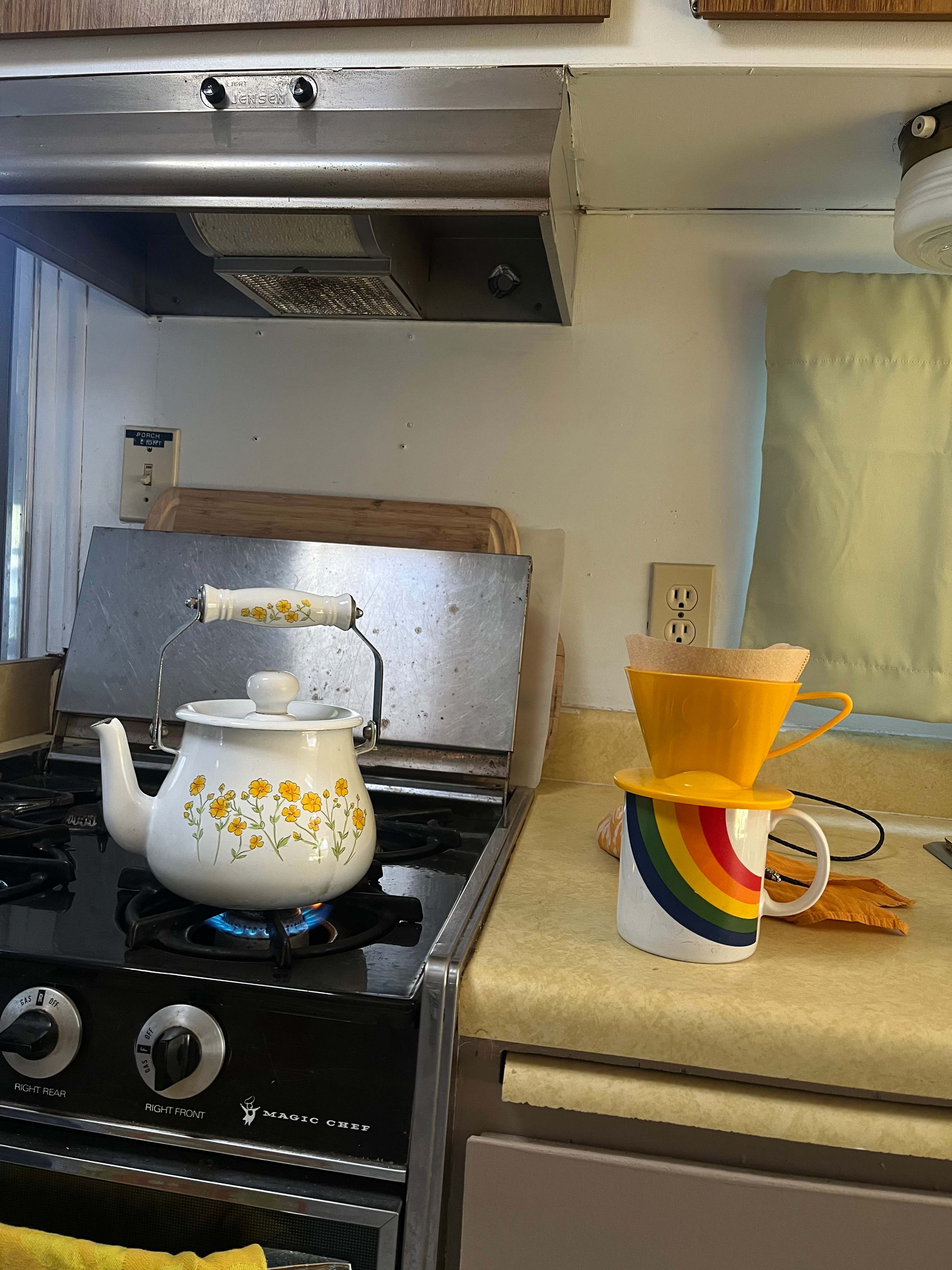 Perfect coffee setup for pour overs 