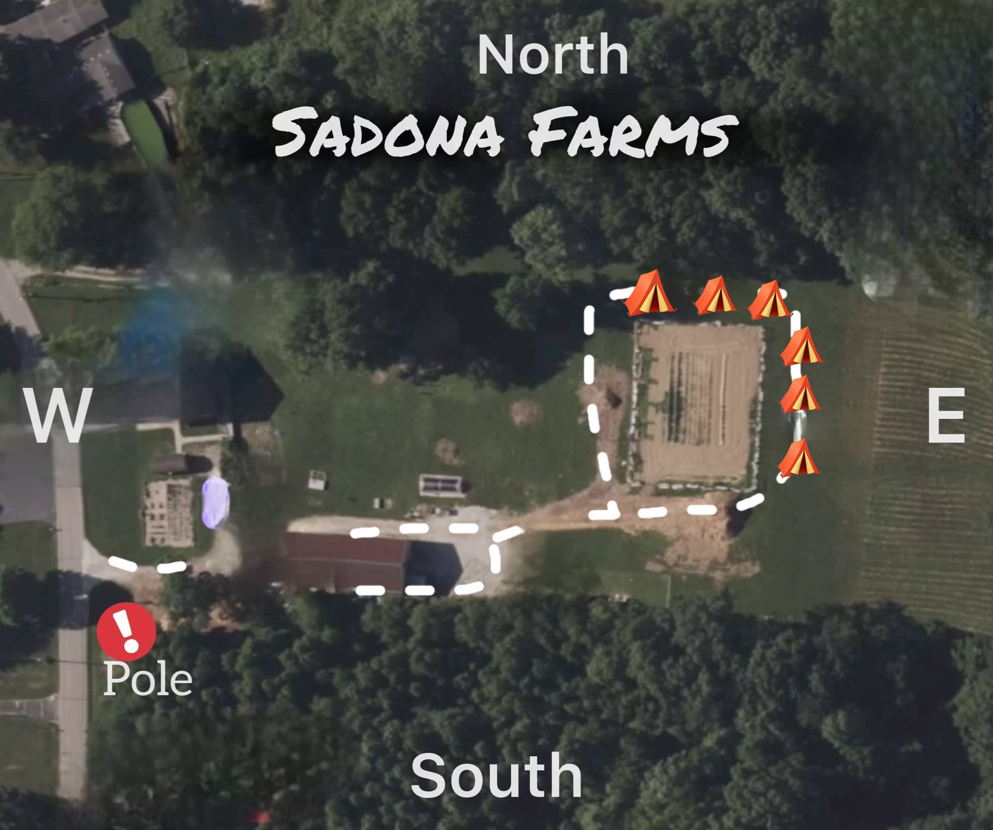 Picture of the site
