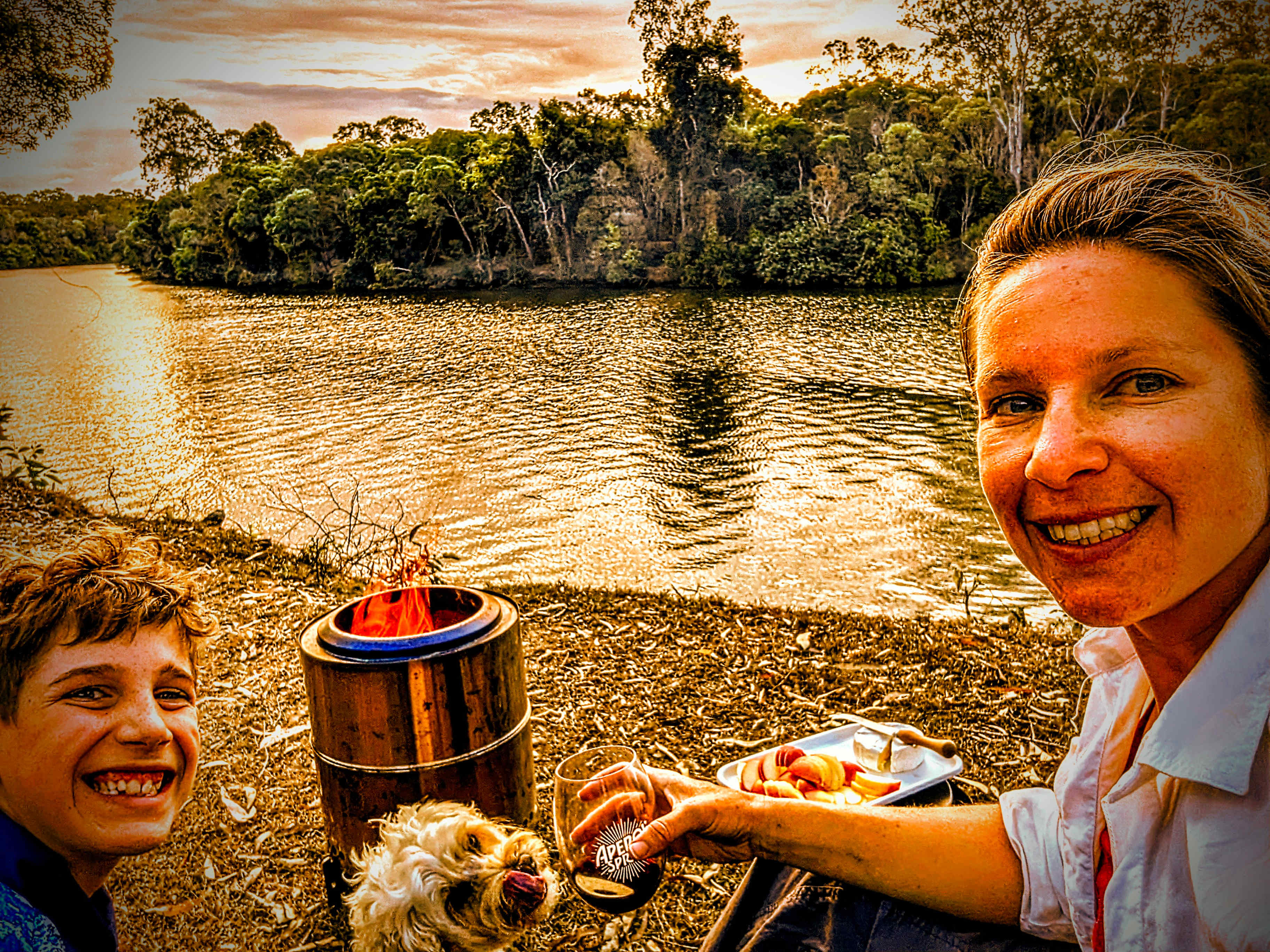 Kotuku on Oyster Creek