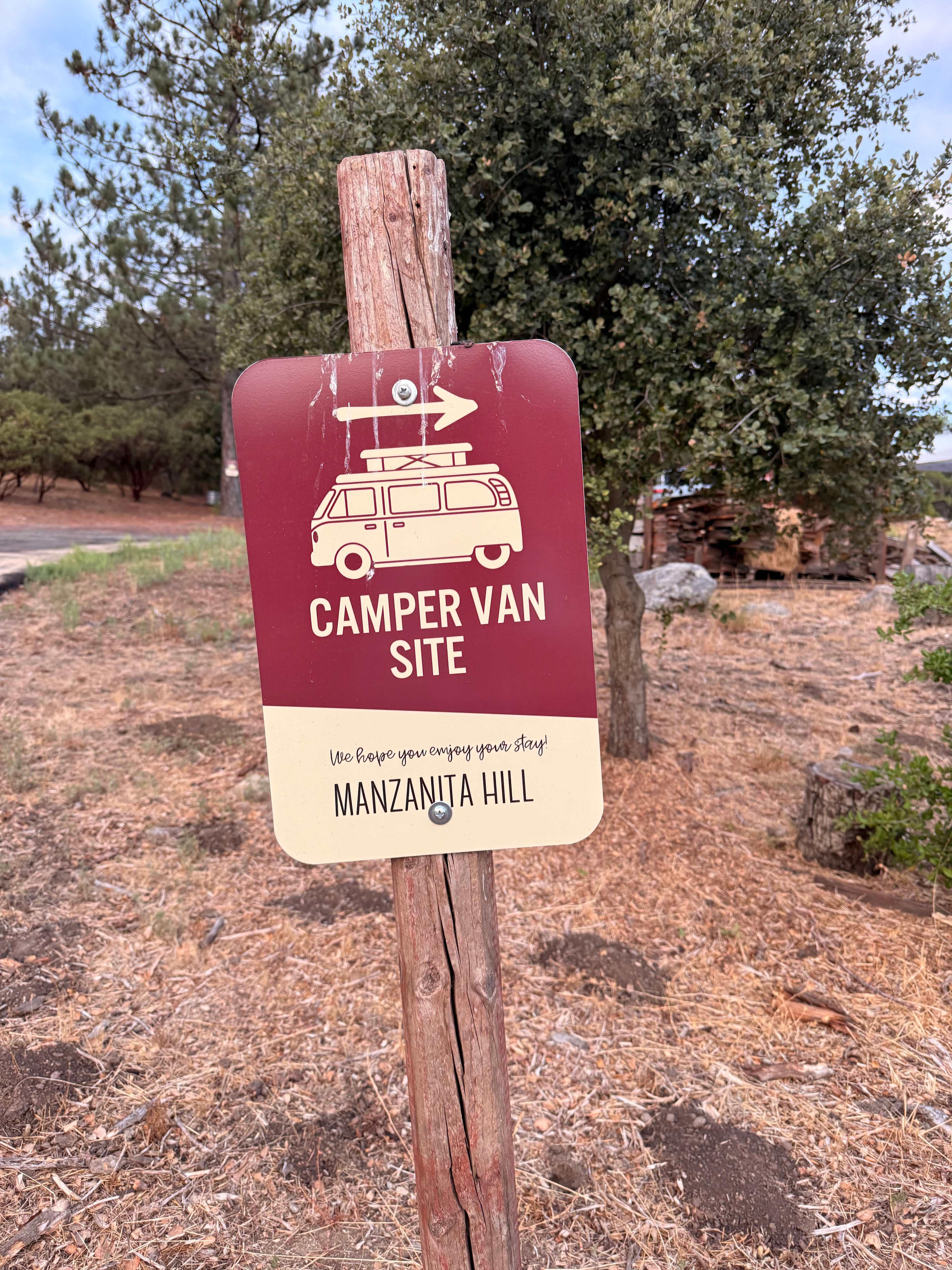 Manzanita Hill Woodland Camping