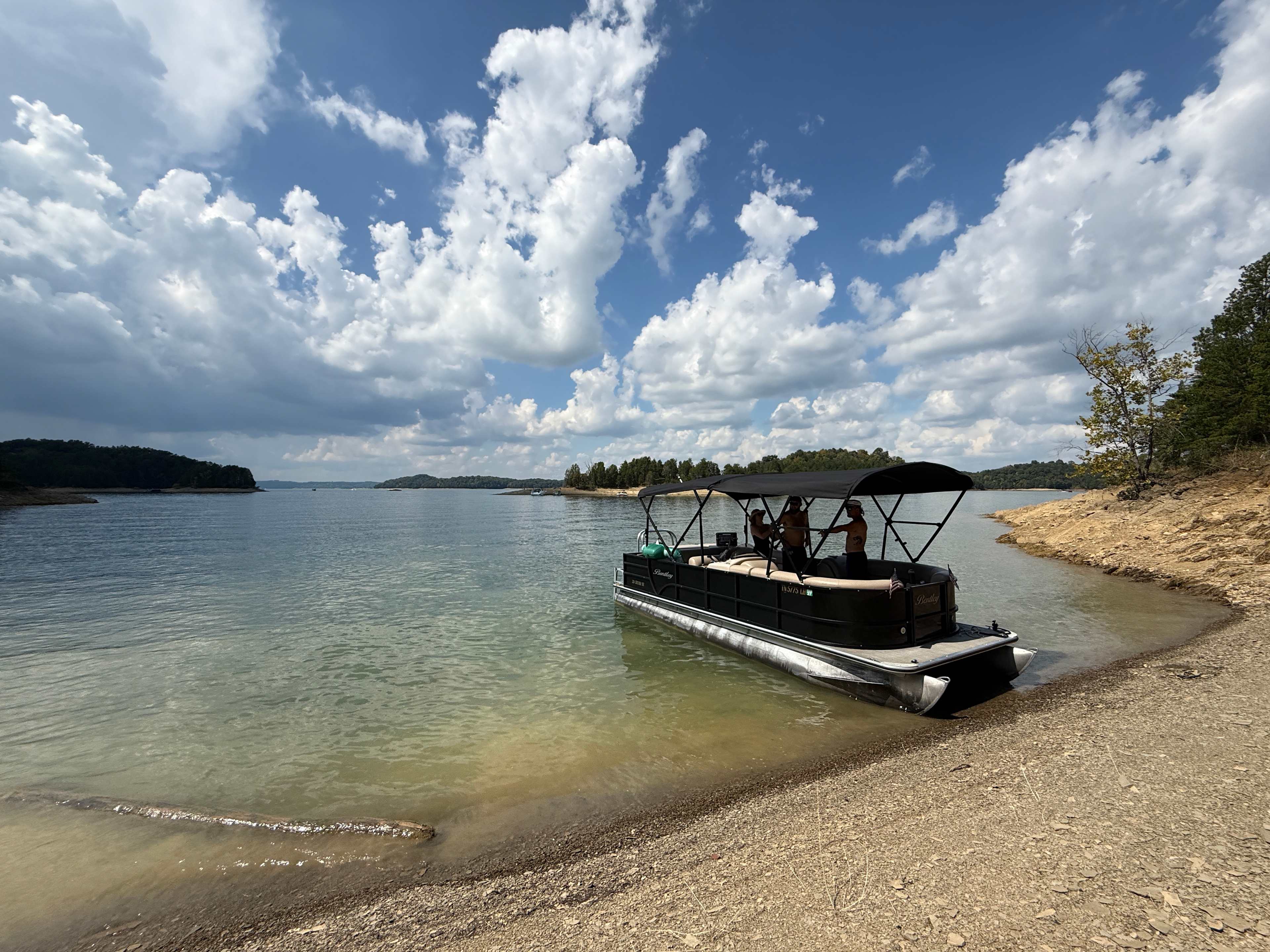 Rented their awesome pontoon