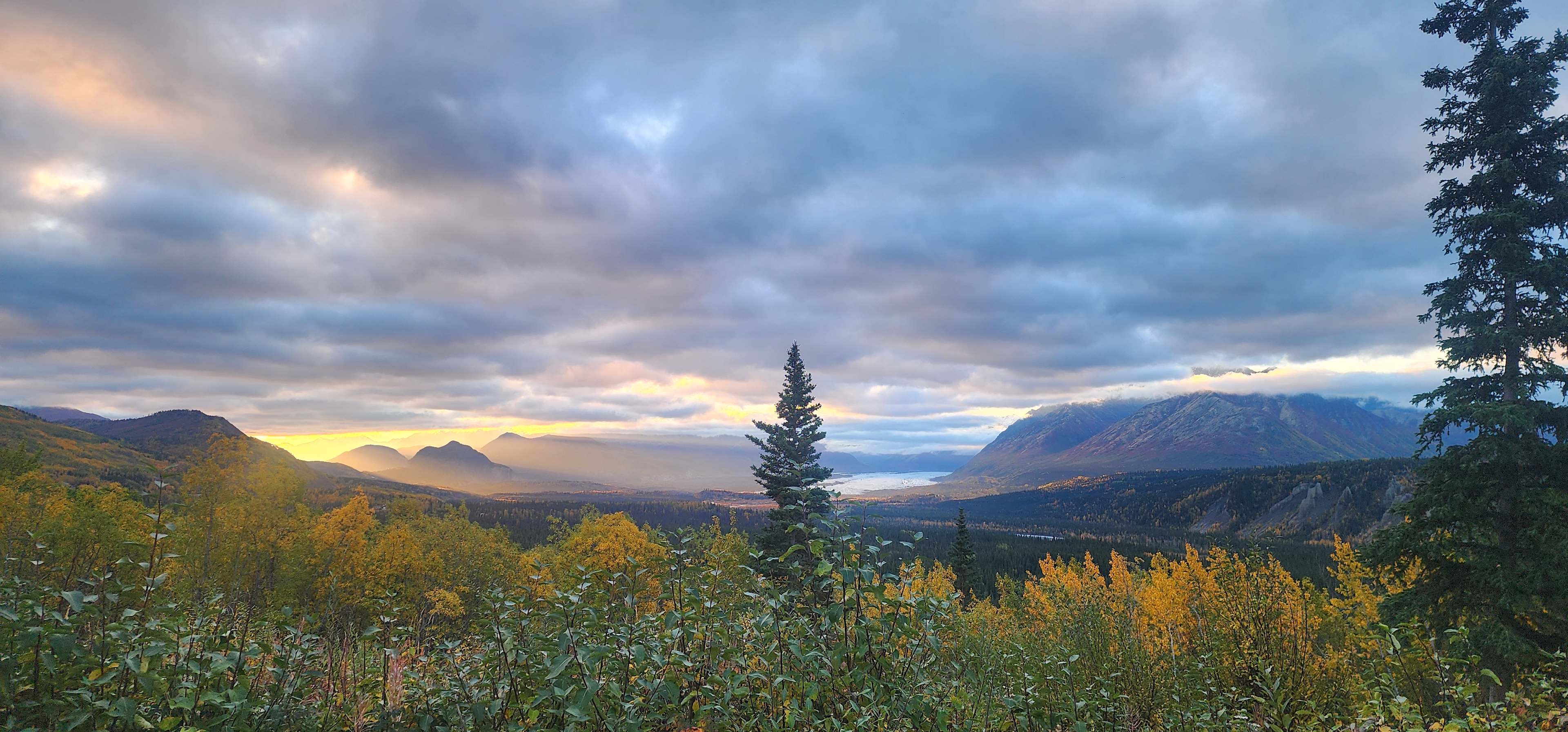 View from our campsite