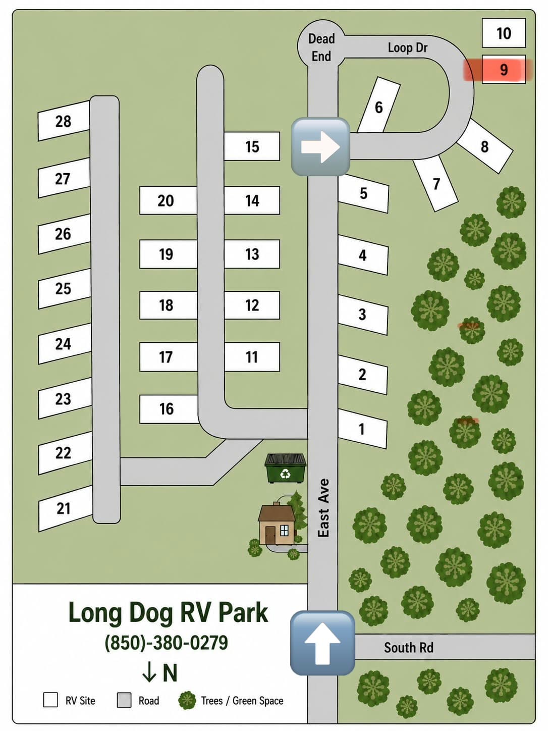 Picture of the site