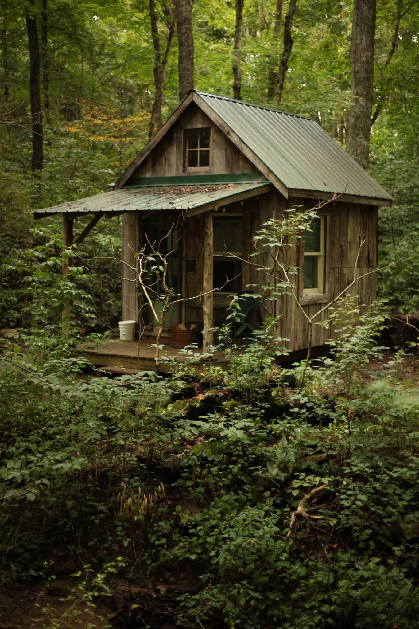 Sugar shack in summer. 