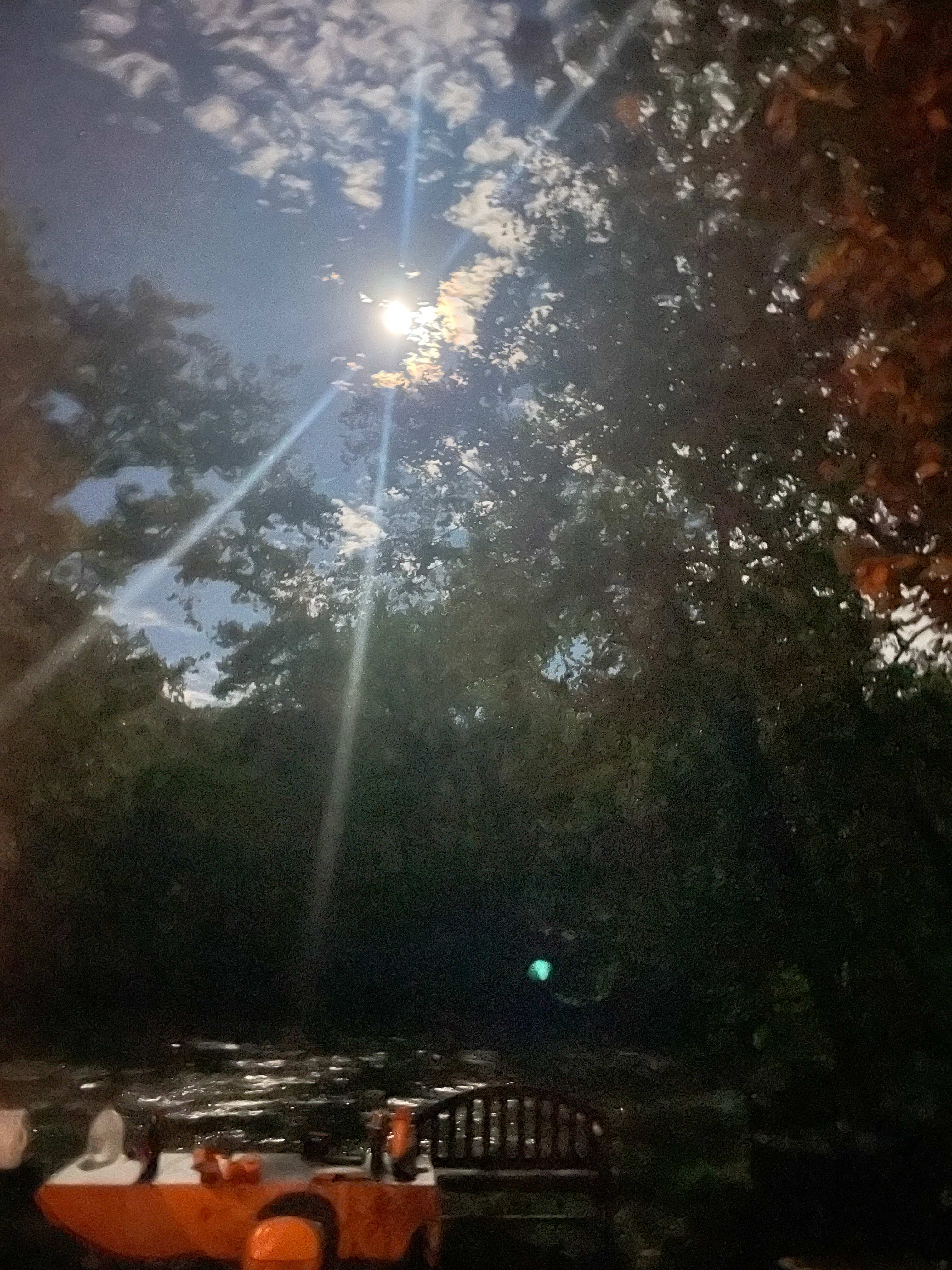 Tent Camping On The River