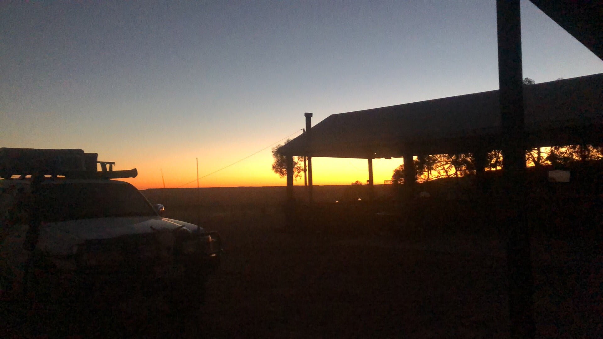 Sunrise from the Alfresco Area