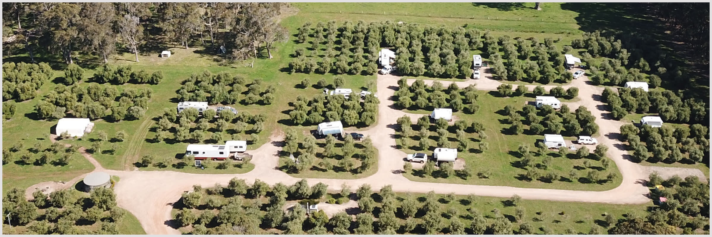 Family and pet friendly RV Camp ground, 10 mins from Margaret River township.
