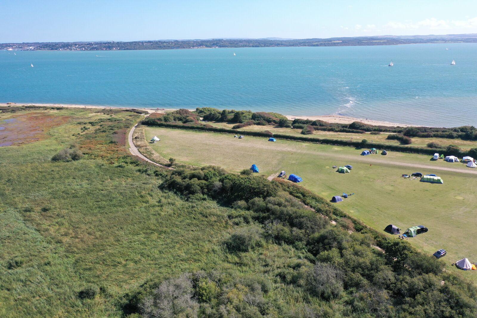 Lepe Beach Campsite