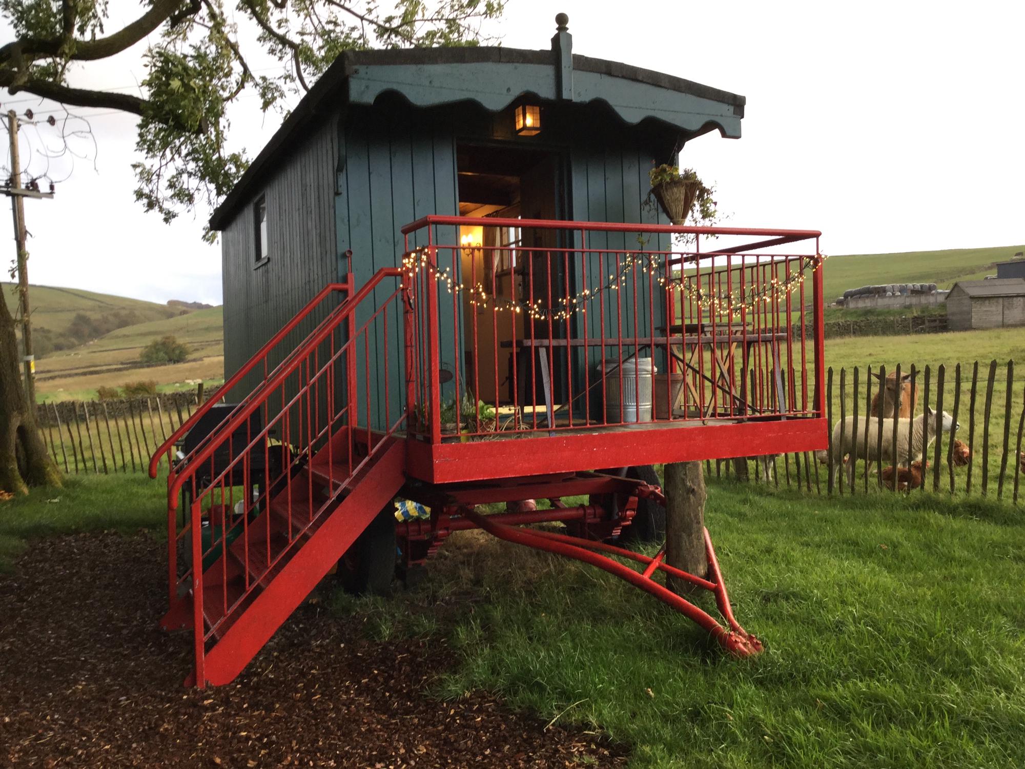 Peak District Shepherds Hut
