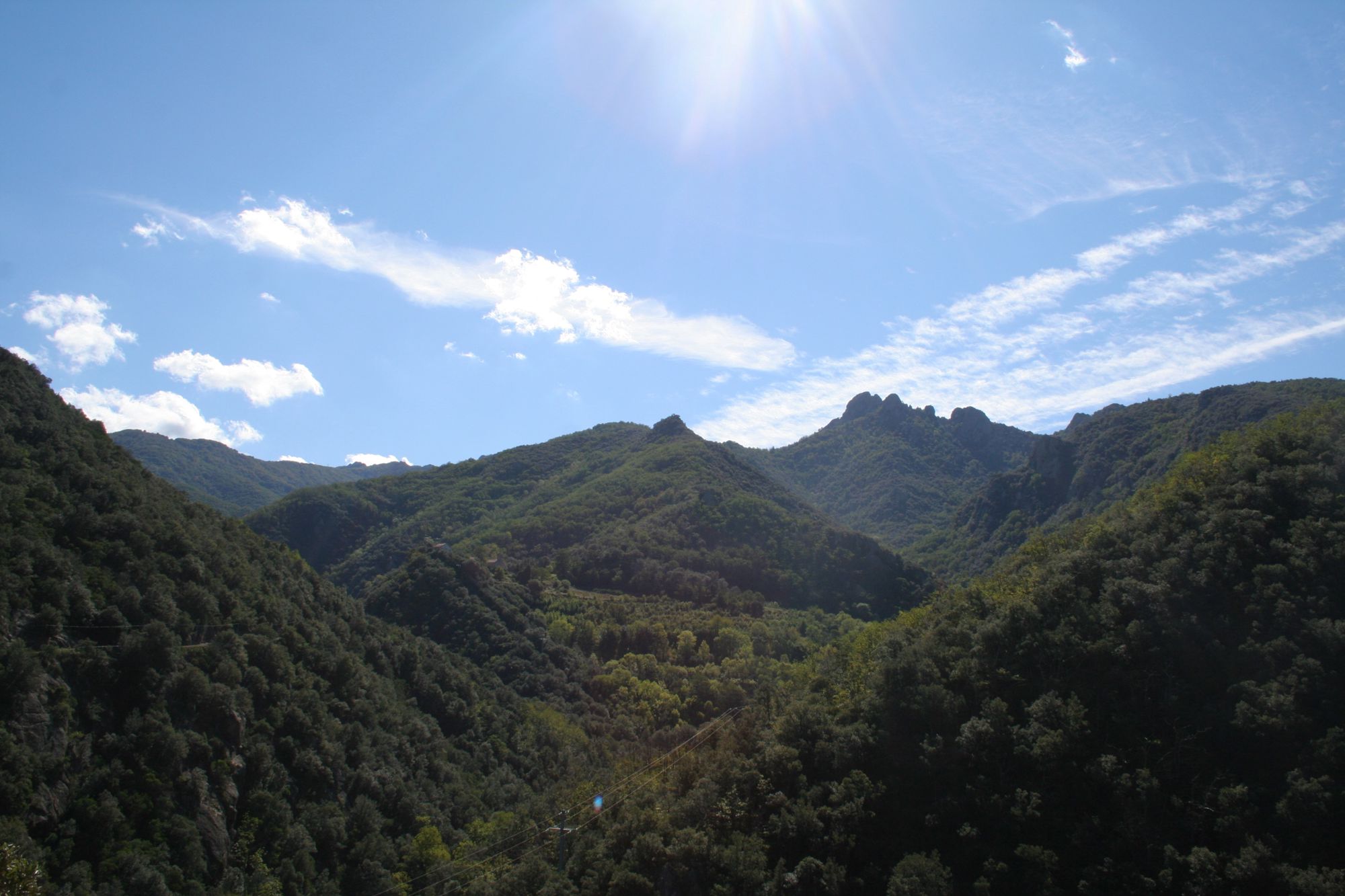 Mountain camping France