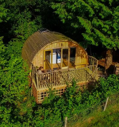 Glamping pods