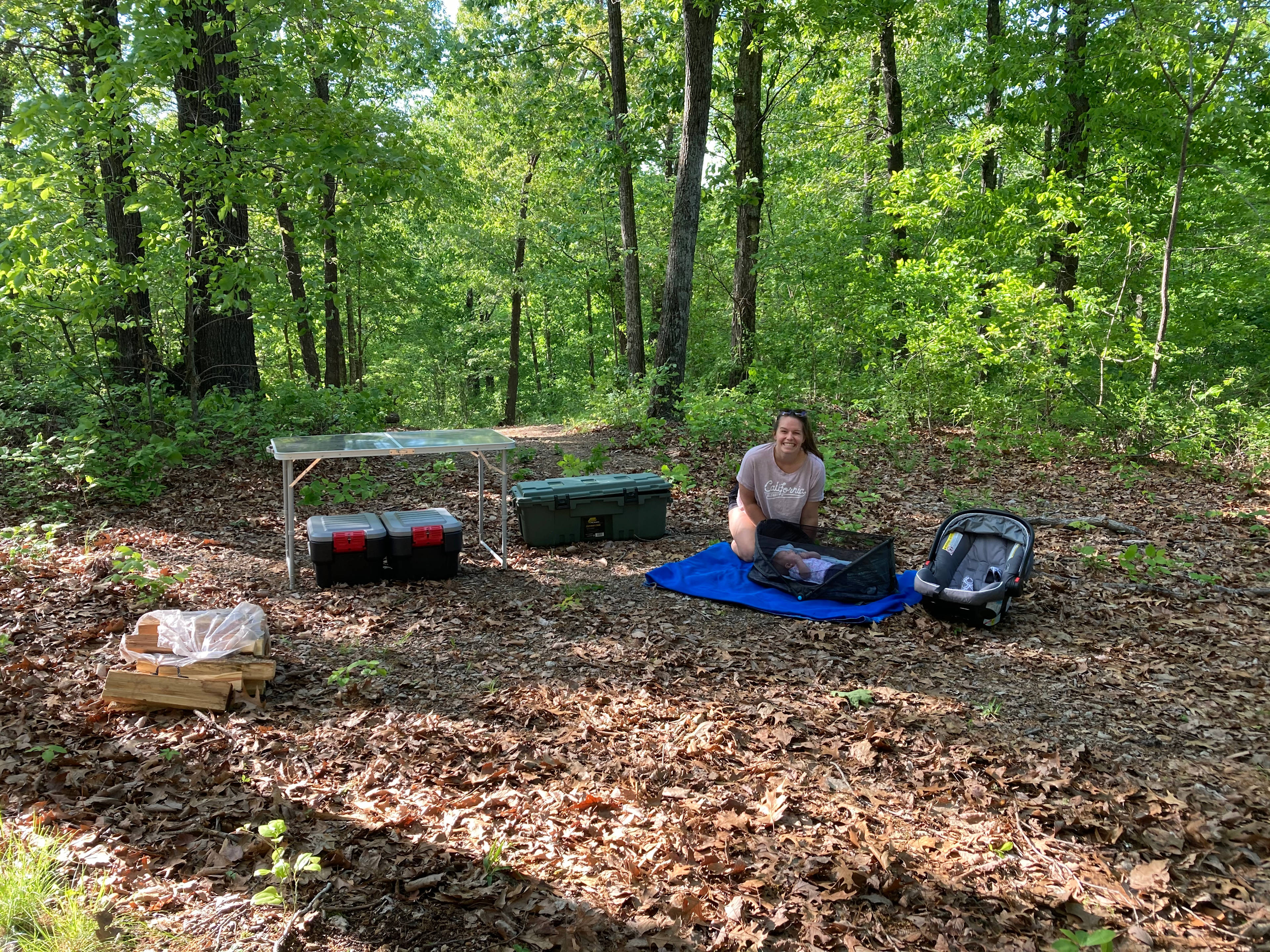 Primitive camping only!