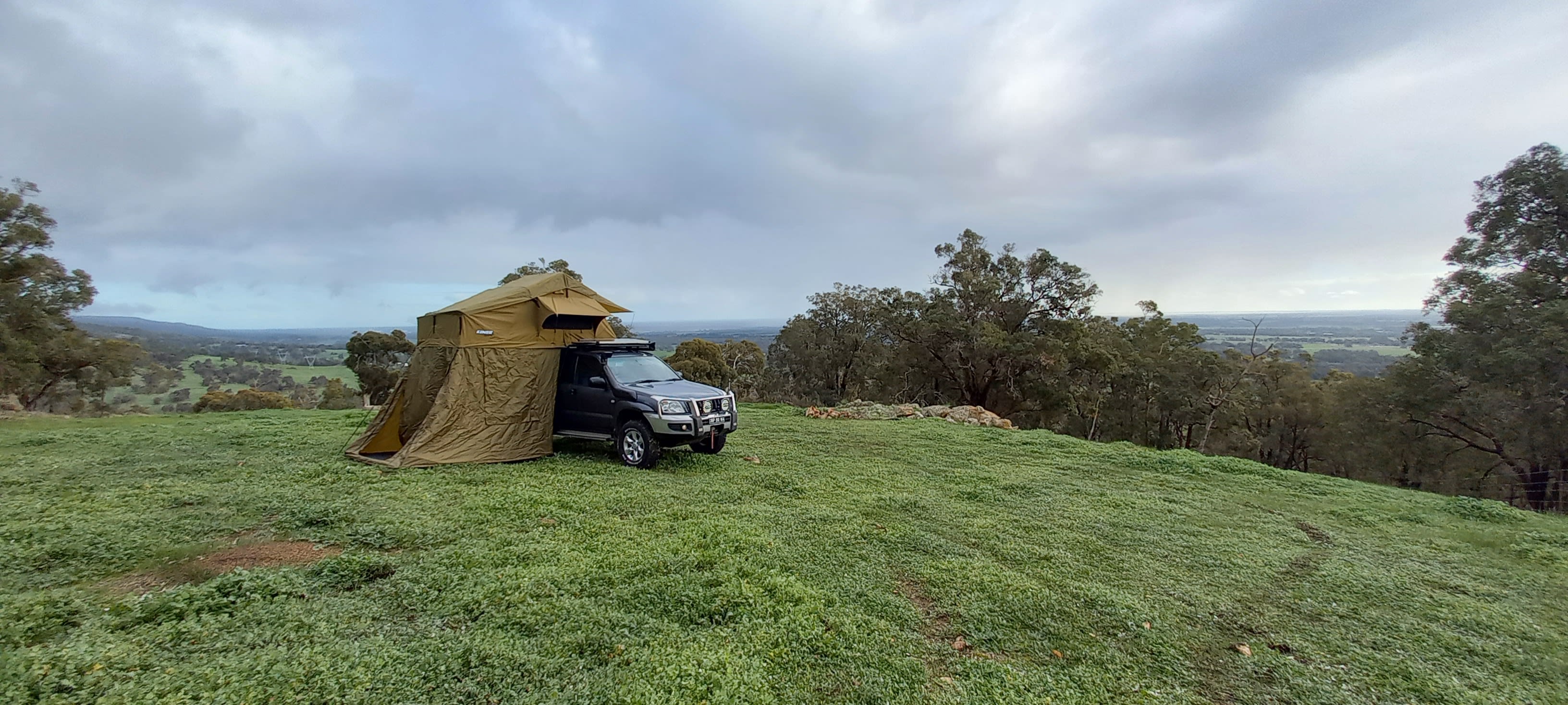 Ocean View Site - Camp Setup