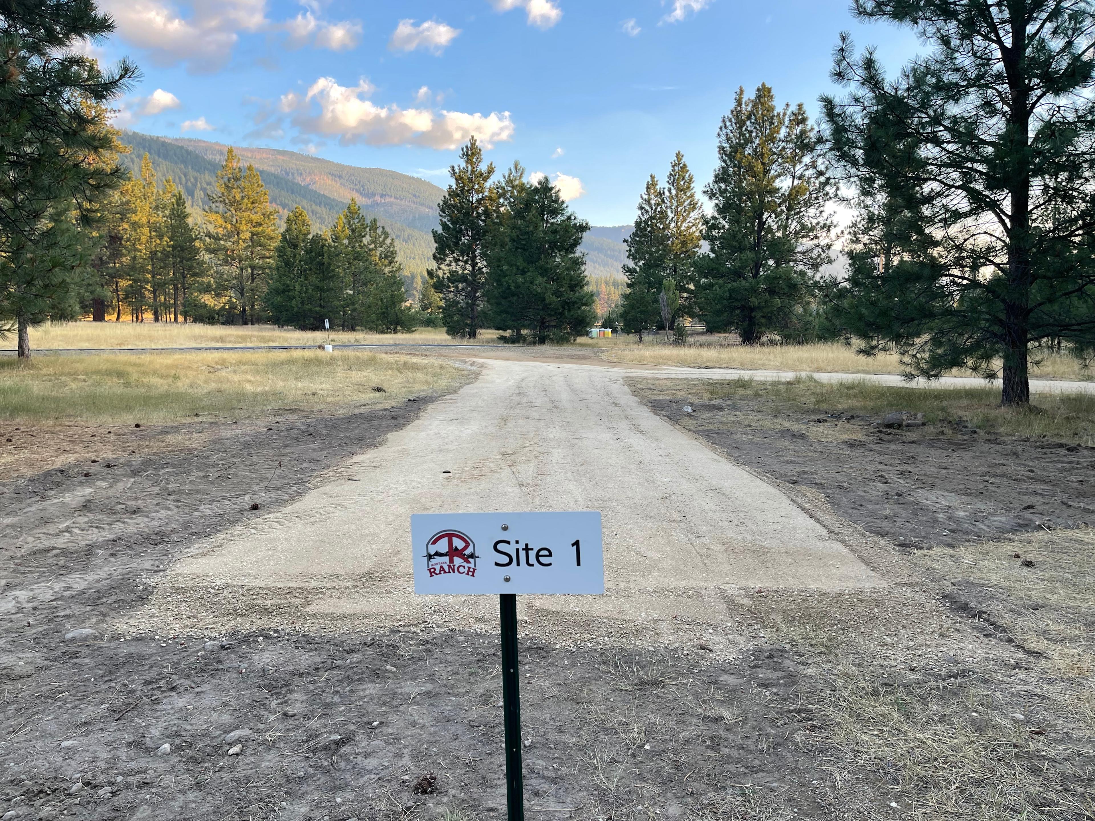 We are happy to announce that we have had the RV pads smoothed and leveled as of Aug 7, 2021