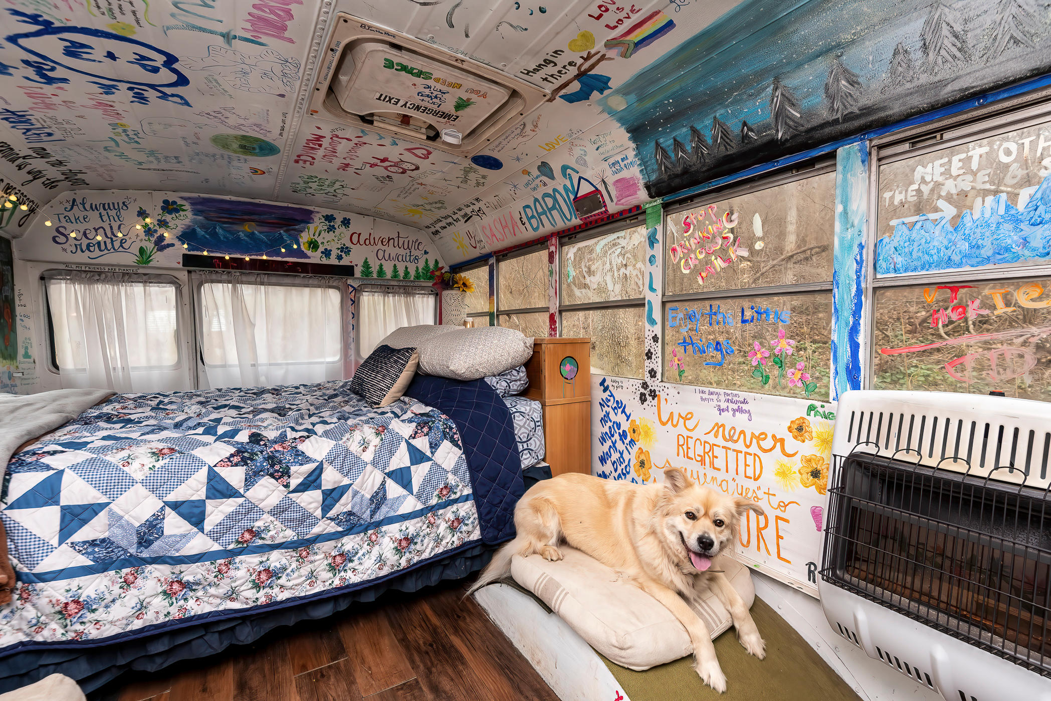 School Bus#23 Bunk House