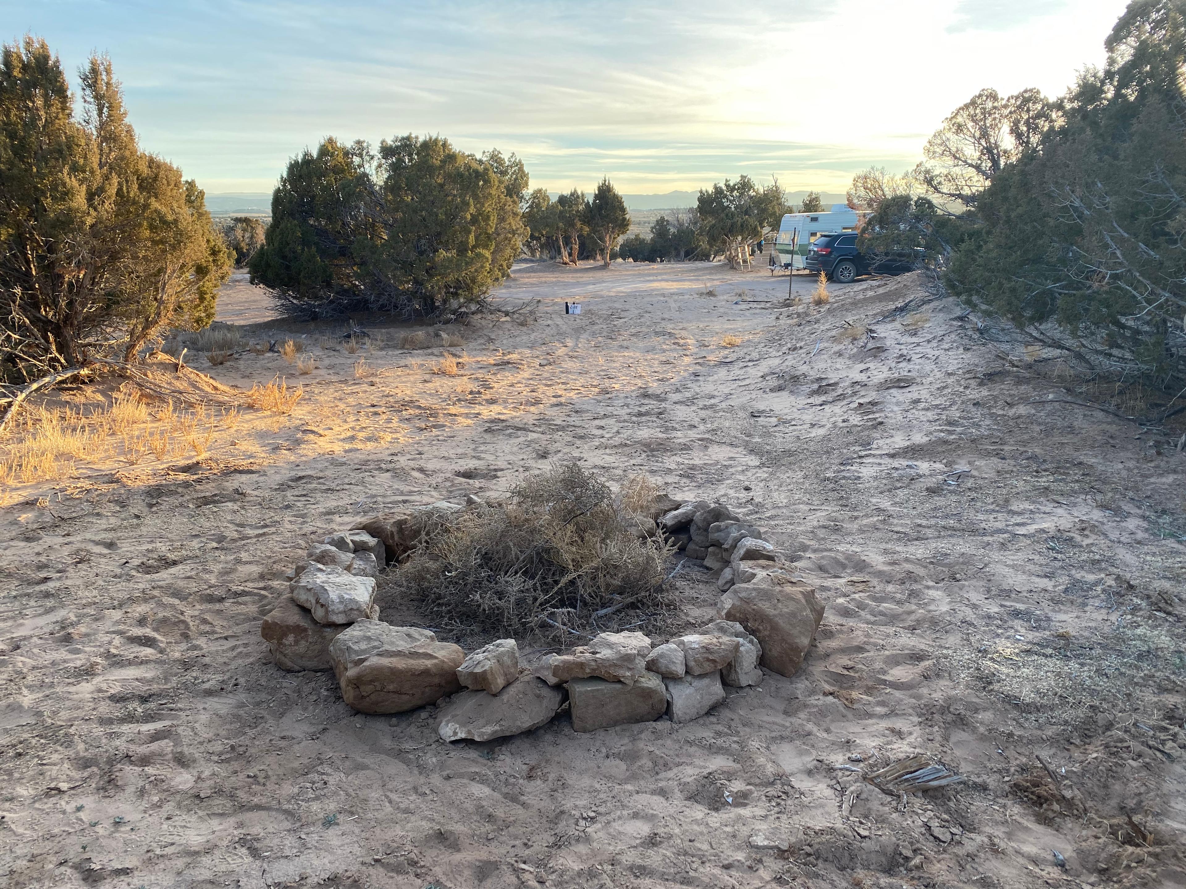 Site #3/C with fire pit