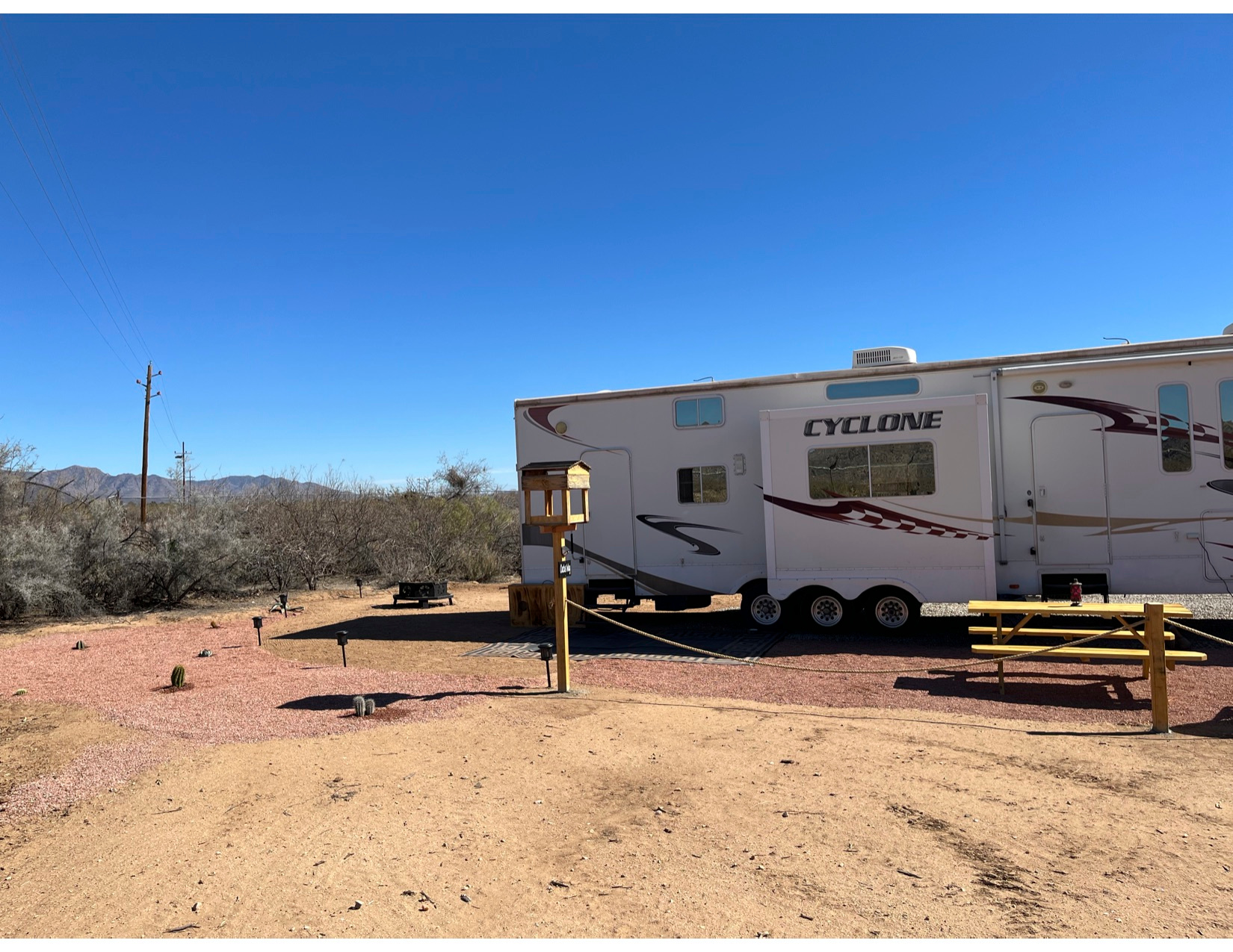 40 foot toy hauler in Cactus Way