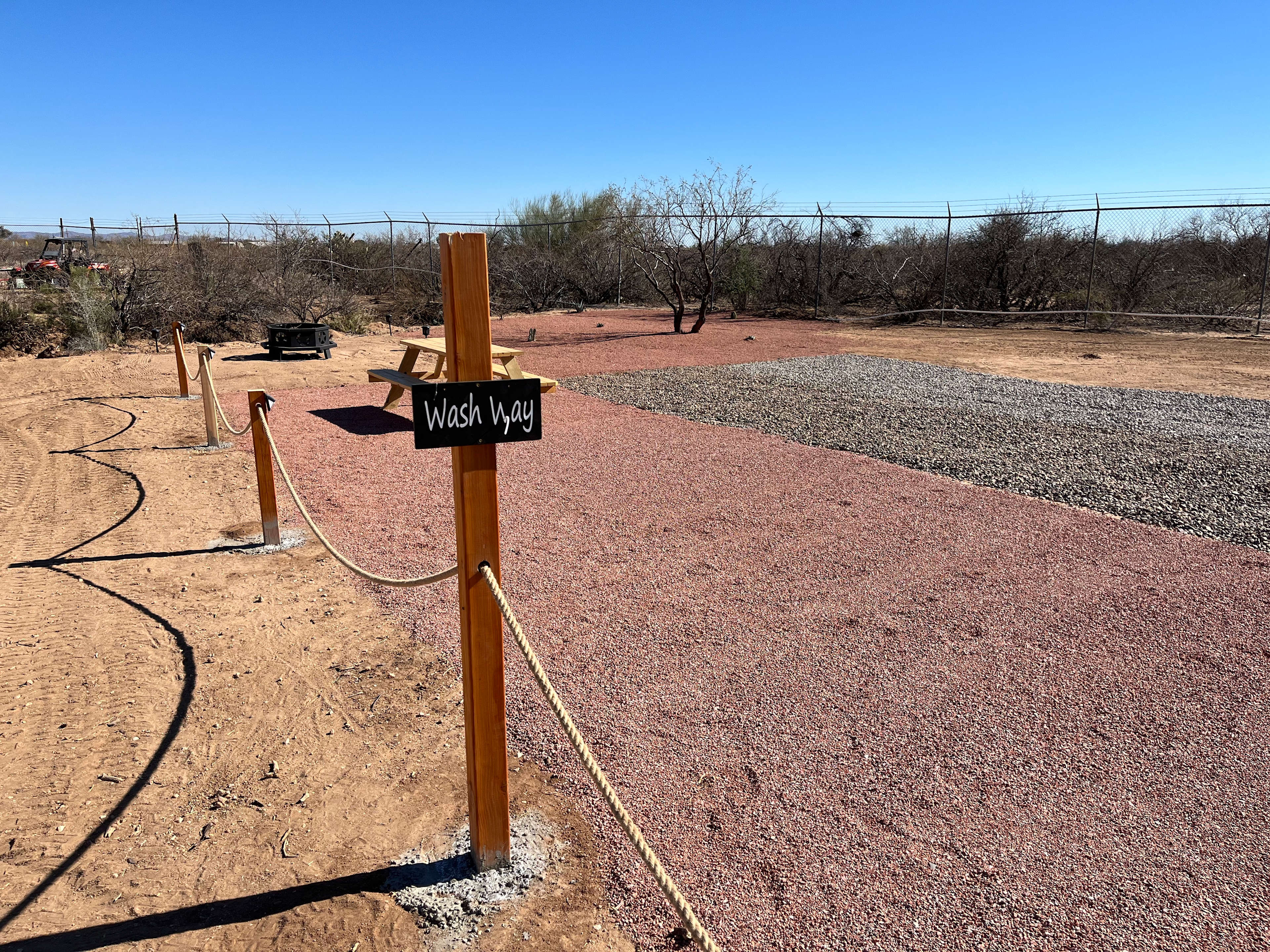 Wash Way Site - Up to 45 foot RV and water available on site