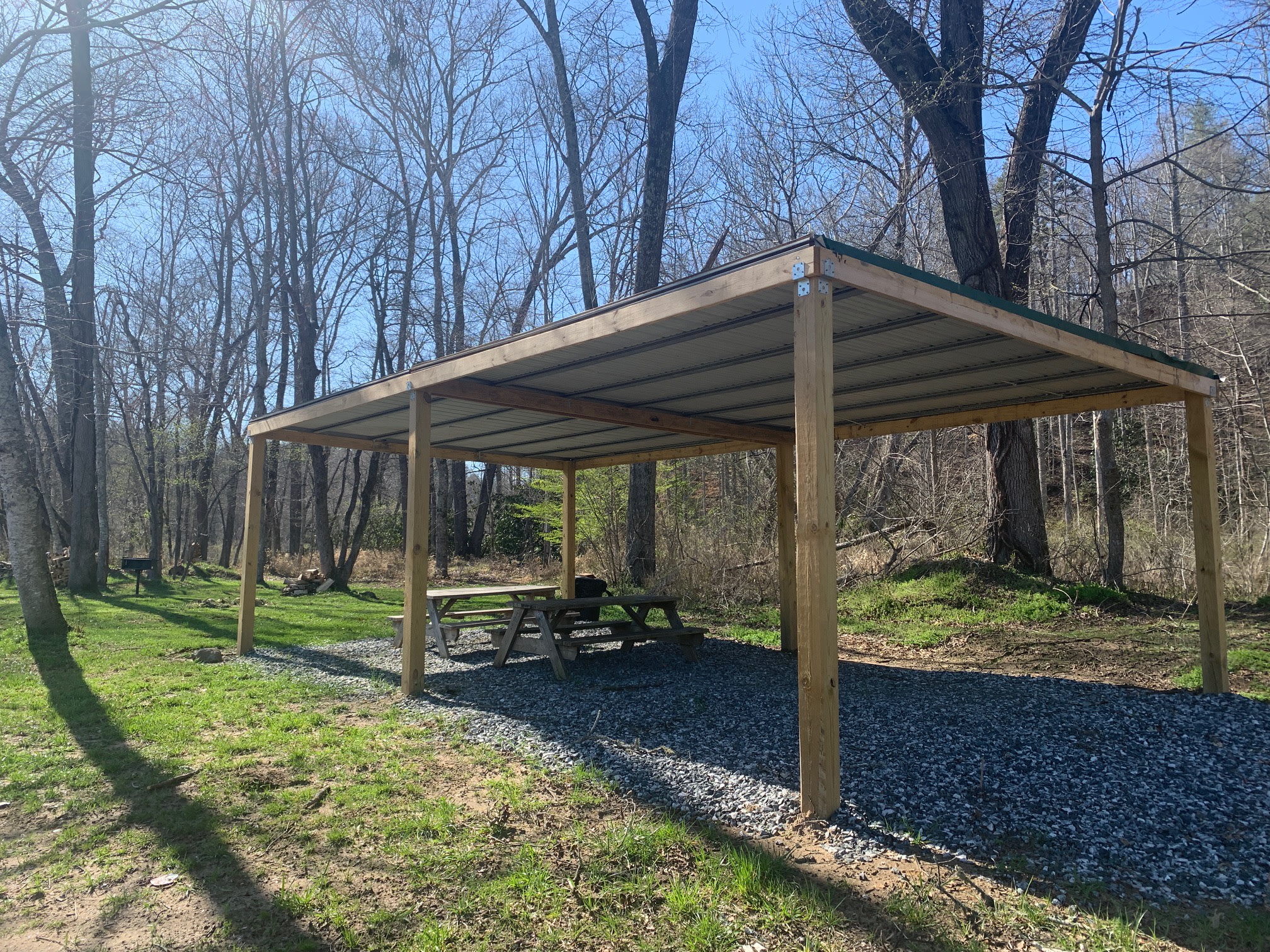 Riverside Camping on the Farm