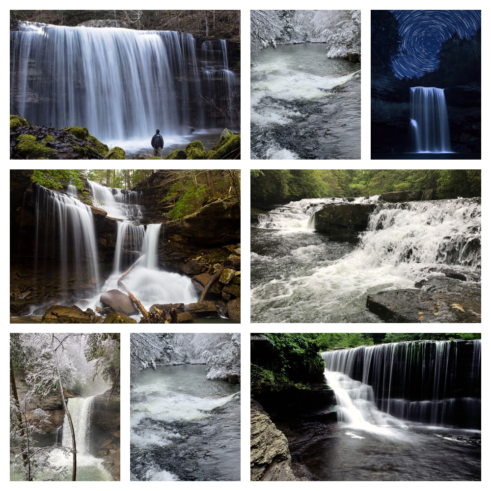 Greeter Falls Campground