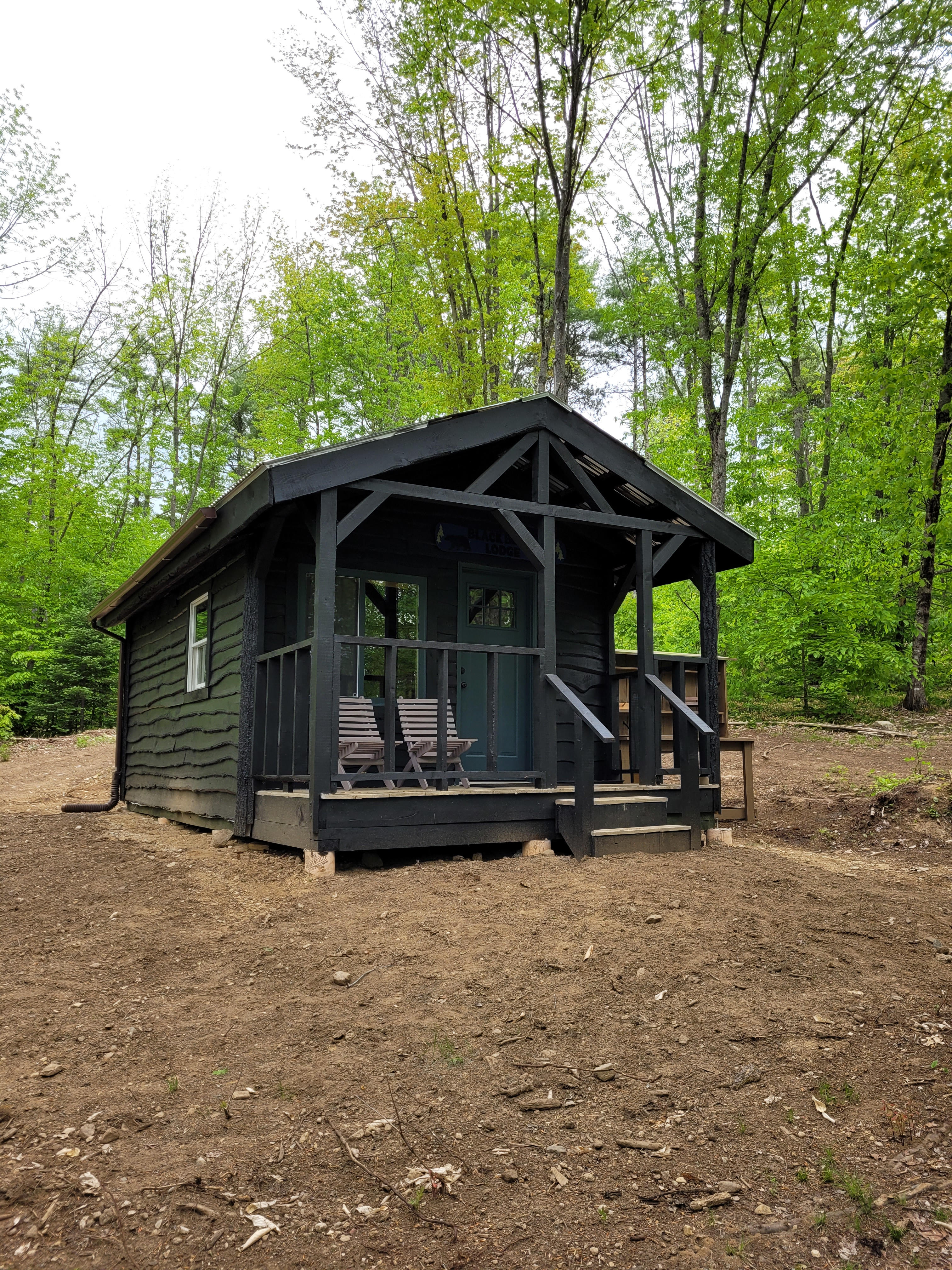 Our Cabin is off grid, no water, no electricity it is located on the hill side. walking distance from parking is 10 minutes.
