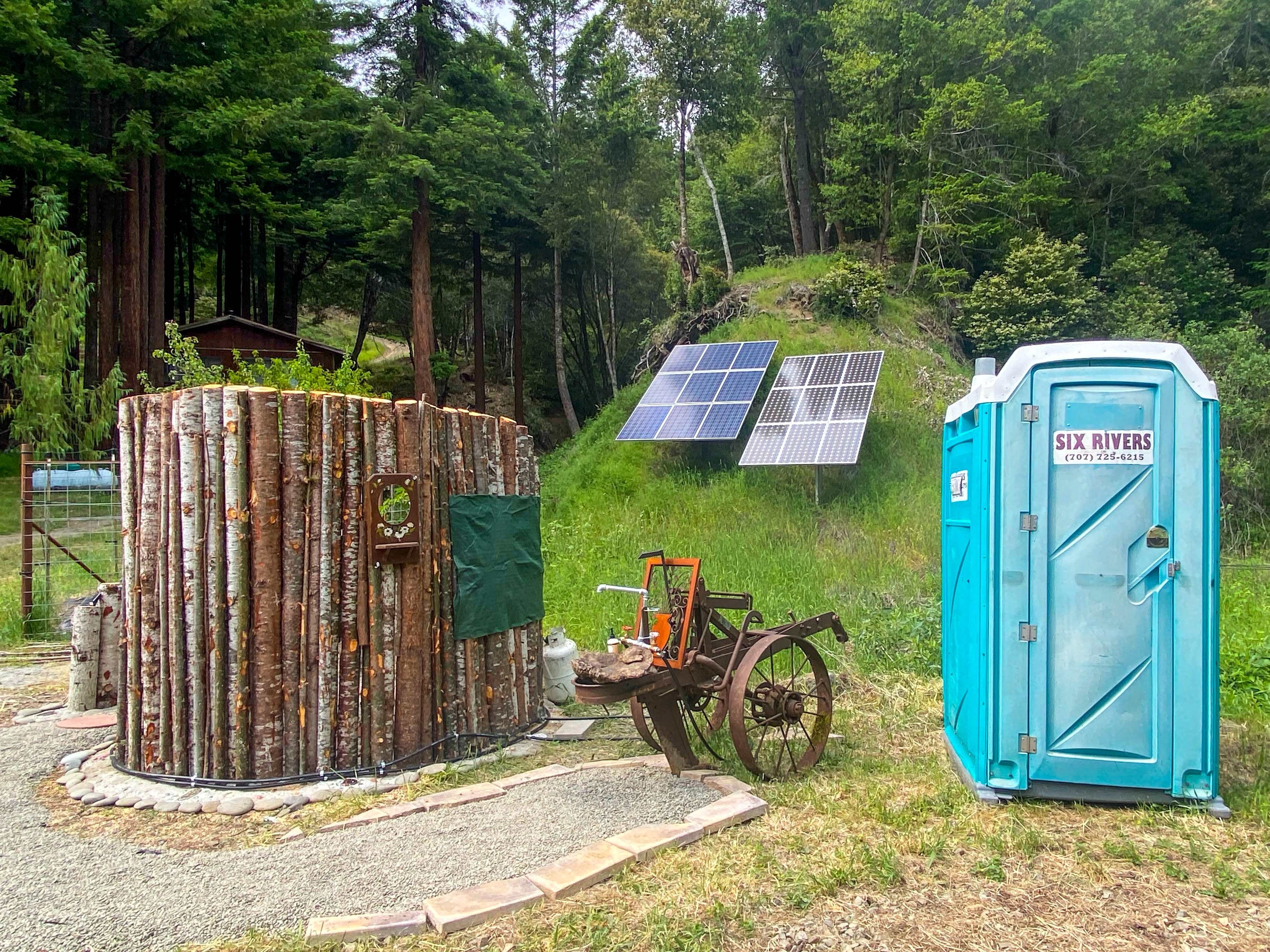 Glamping in the Redwoods