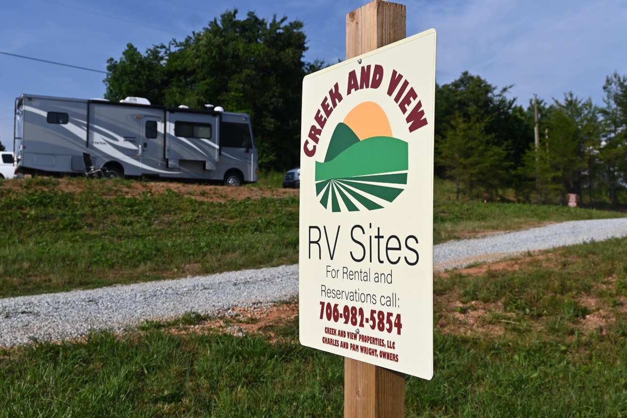 Creek and View RV Sites