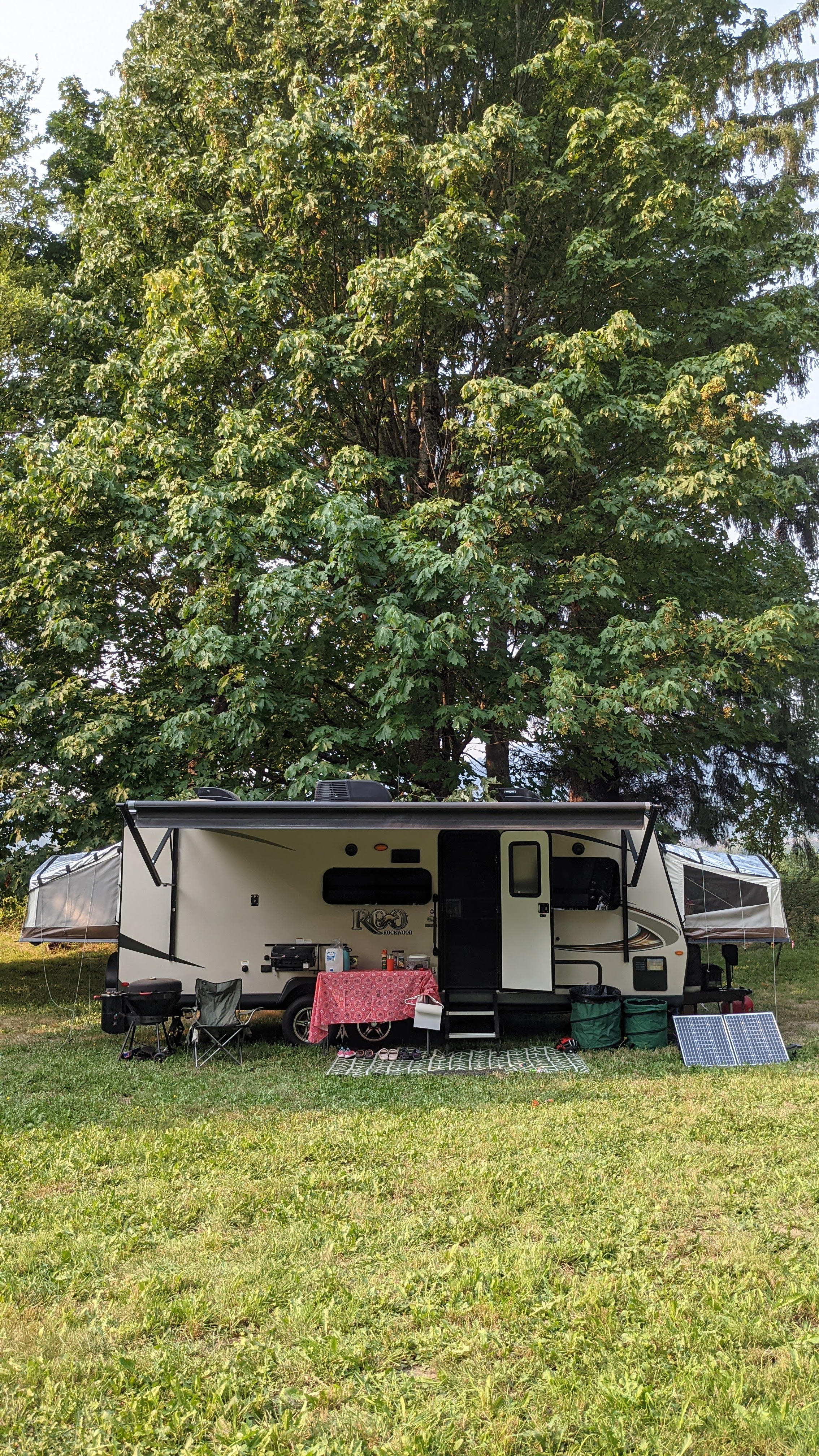 Lush Camping Getaway