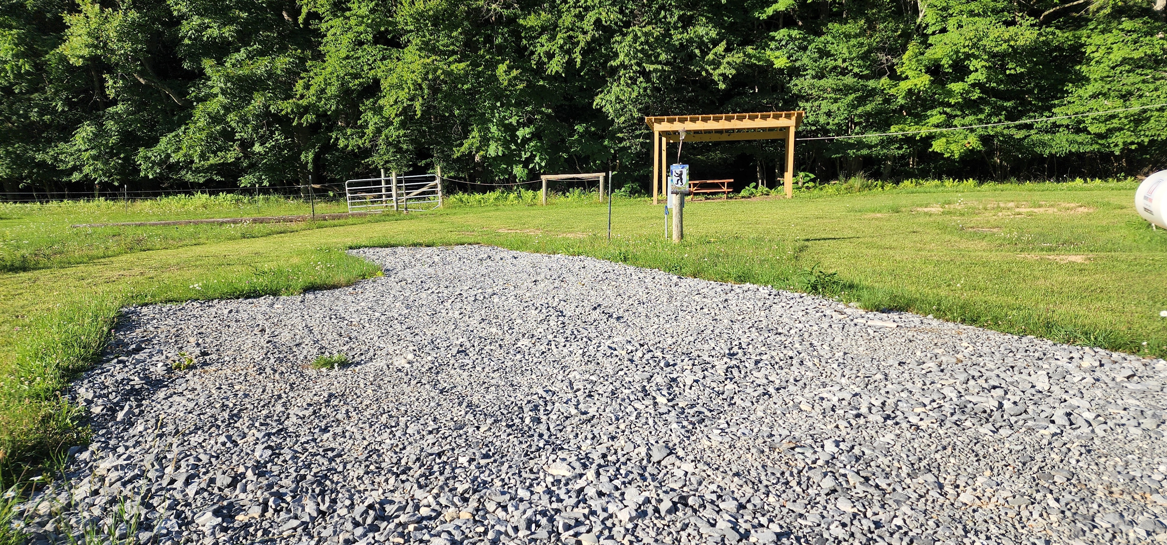 Includes use of the pavilion, picnic table and and fire-ring.