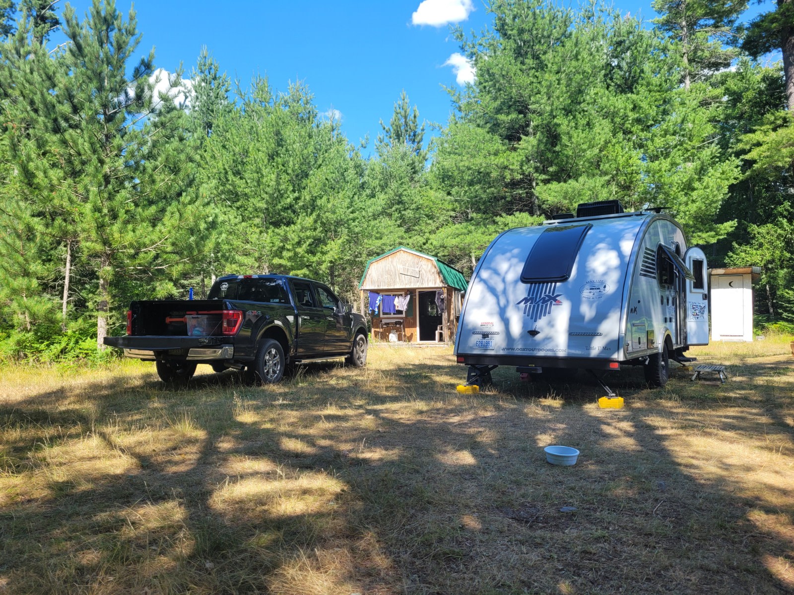 RV-tent,gorgeous PRIVATE water view