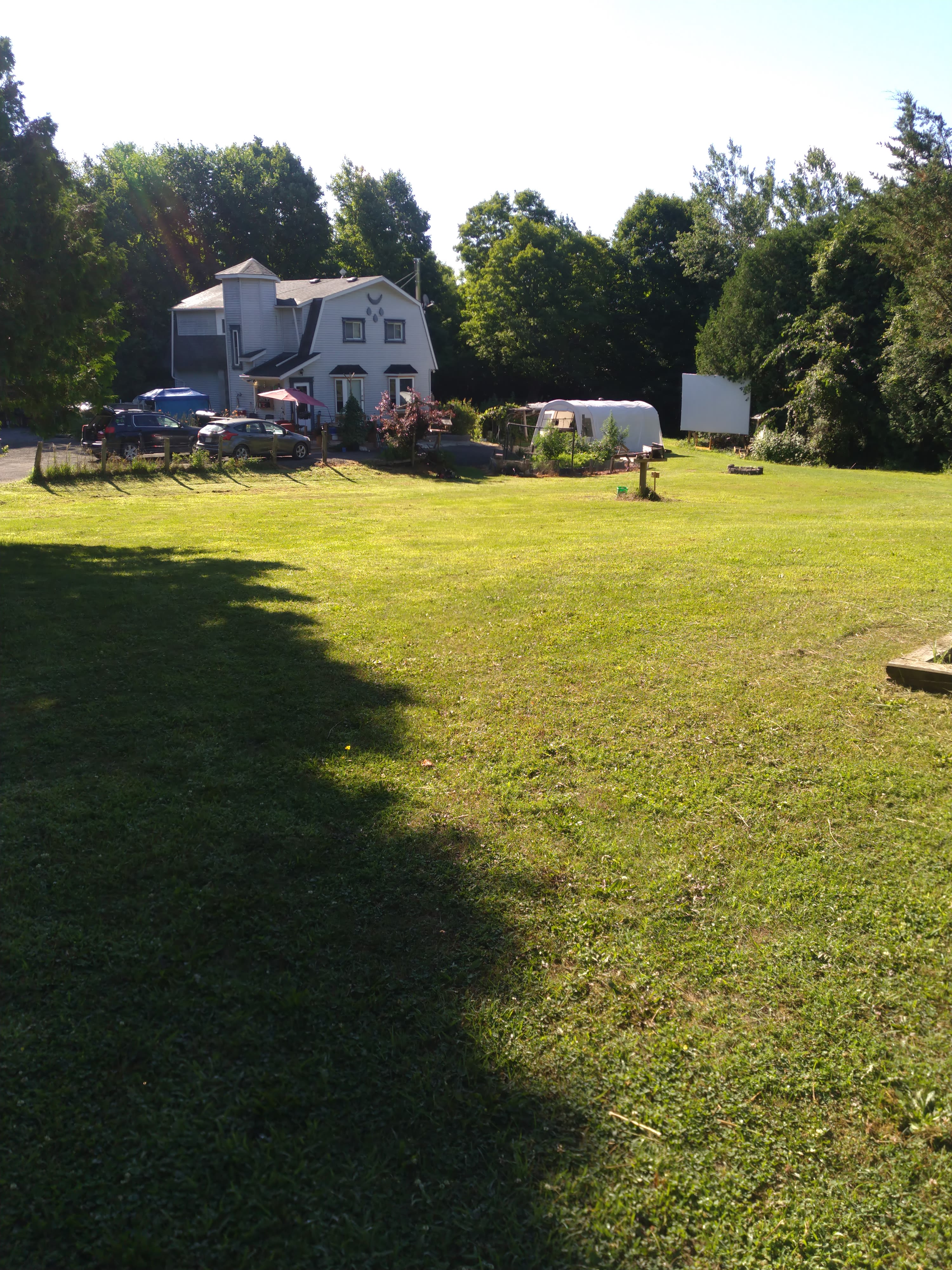 This is the view from sites 1,2,3 and 5